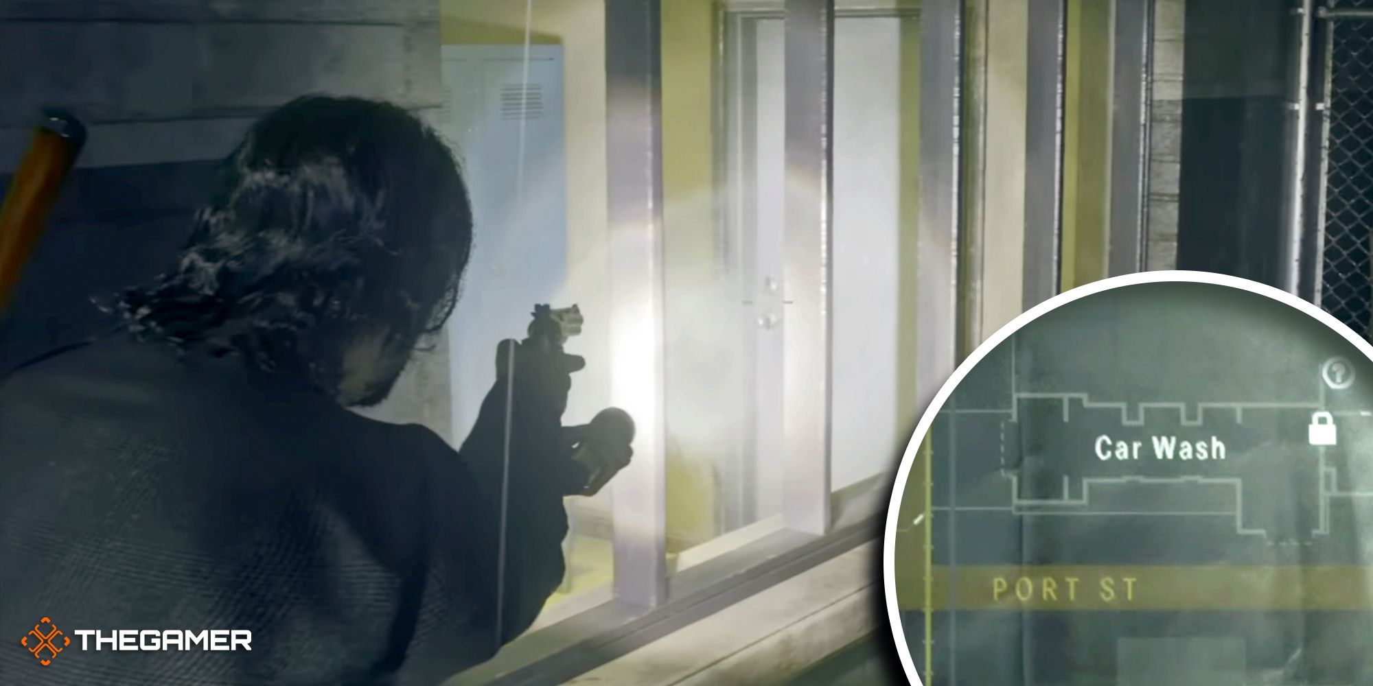 19-Alan Wake 2 Cómo abrir la puerta cerrada en el túnel de lavado