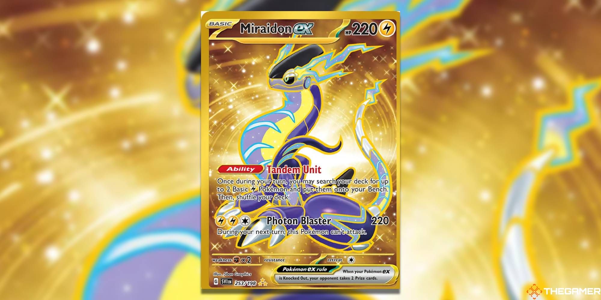 Miraidon ex de escarlata y violeta