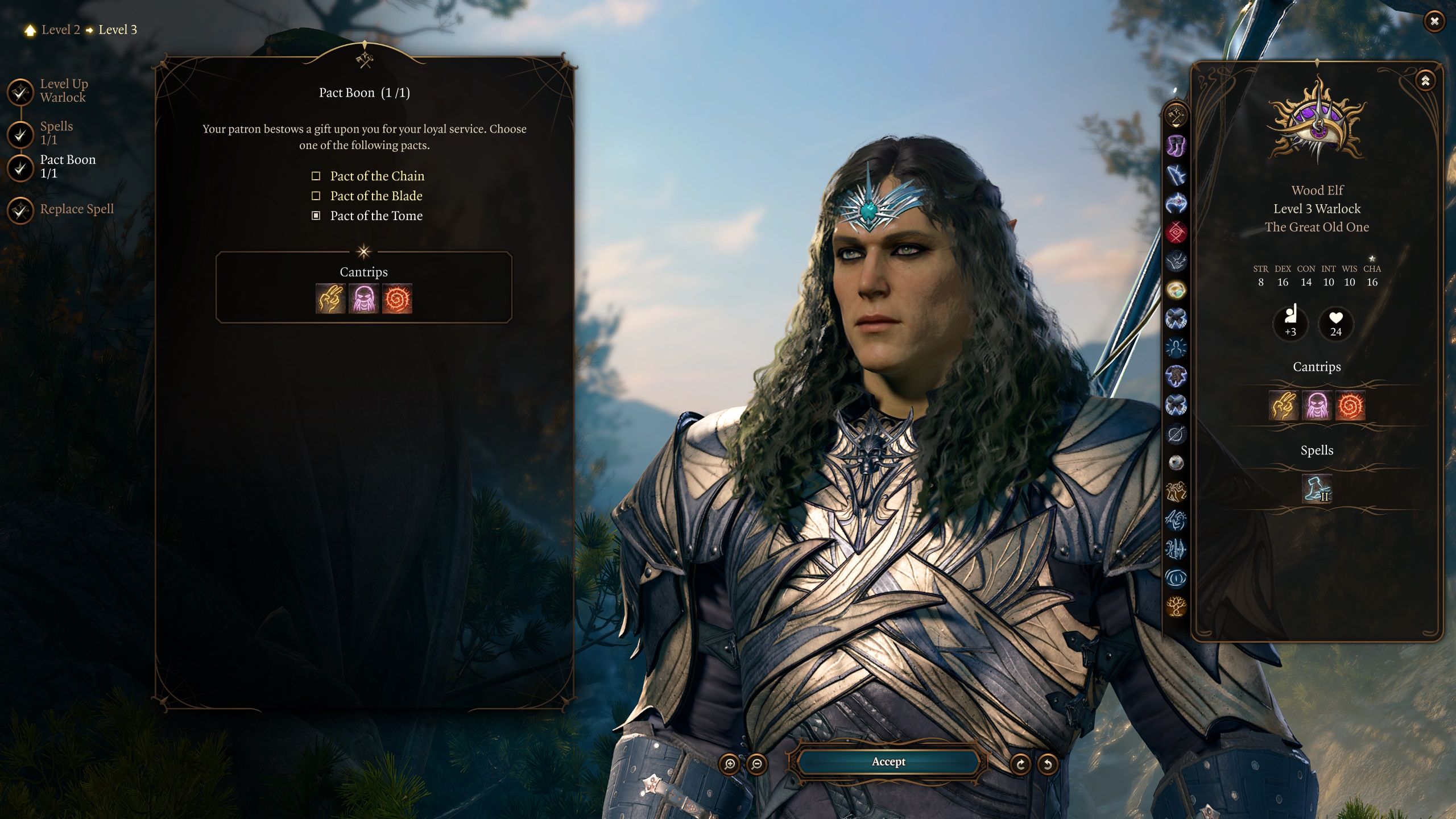 Baldur's Gate 3 Grandes Primigenios Beneficios del Pacto de Brujos