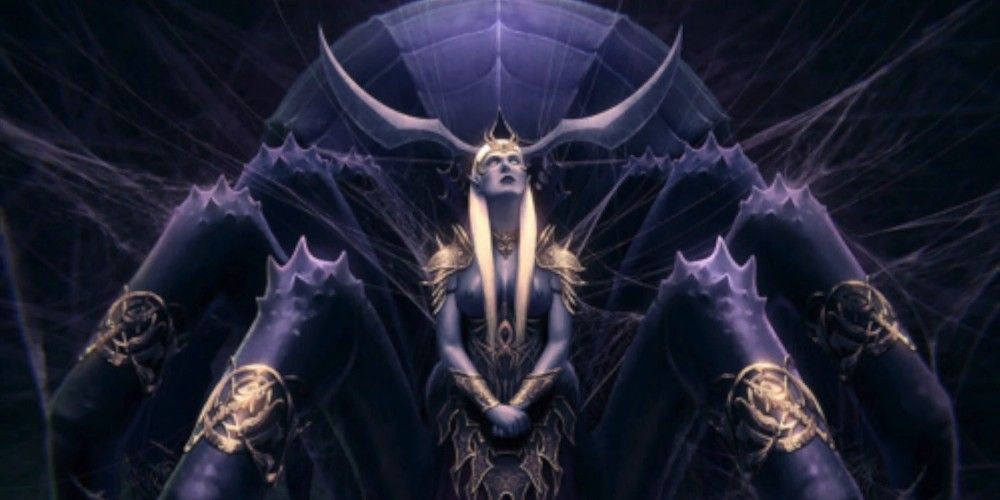 Arte de Dragones y Mazmorras Lolth Demon Queen of Spiders