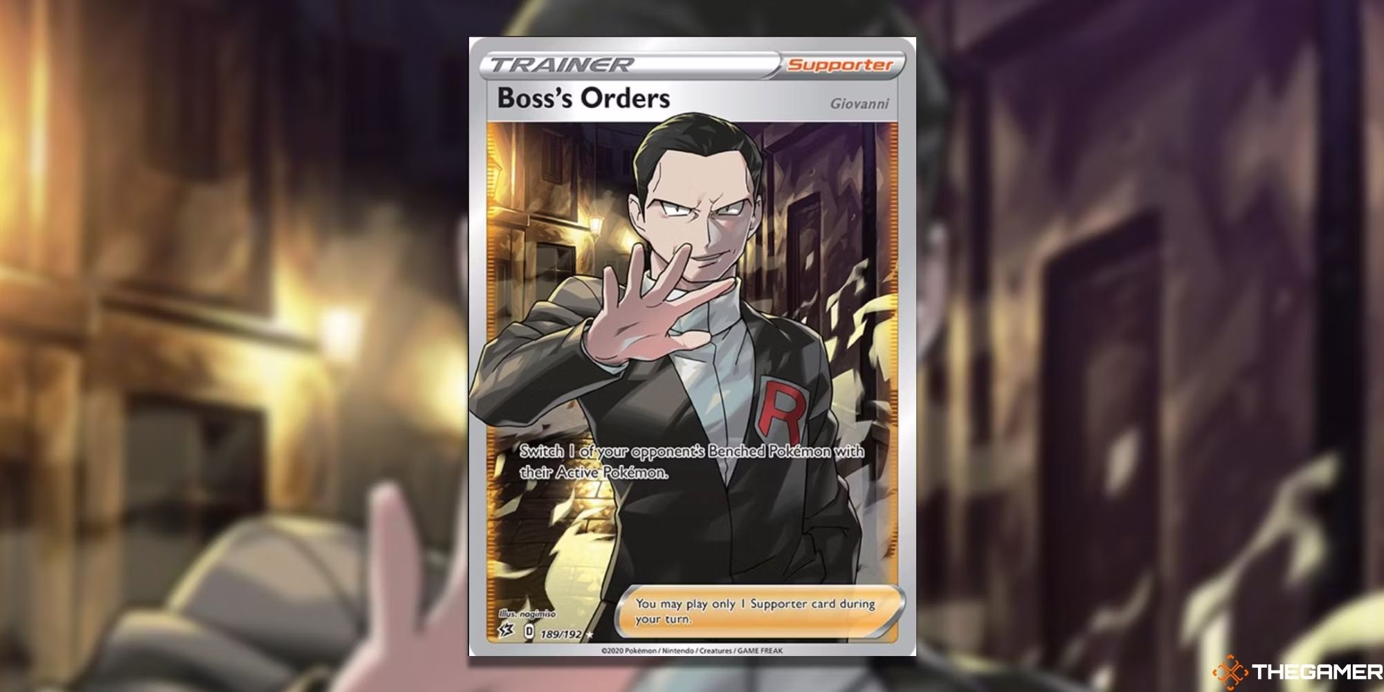 Órdenes del jefe de JCC Pokémon (G)