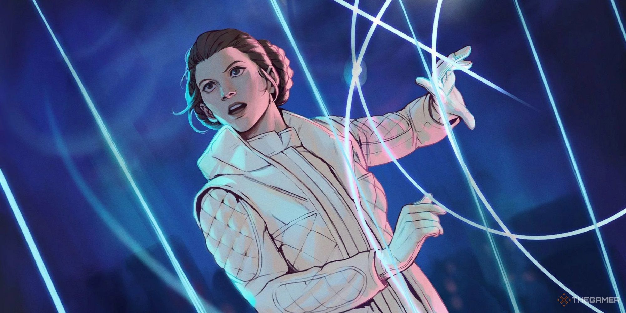 Leia Organa al mando en Hoth