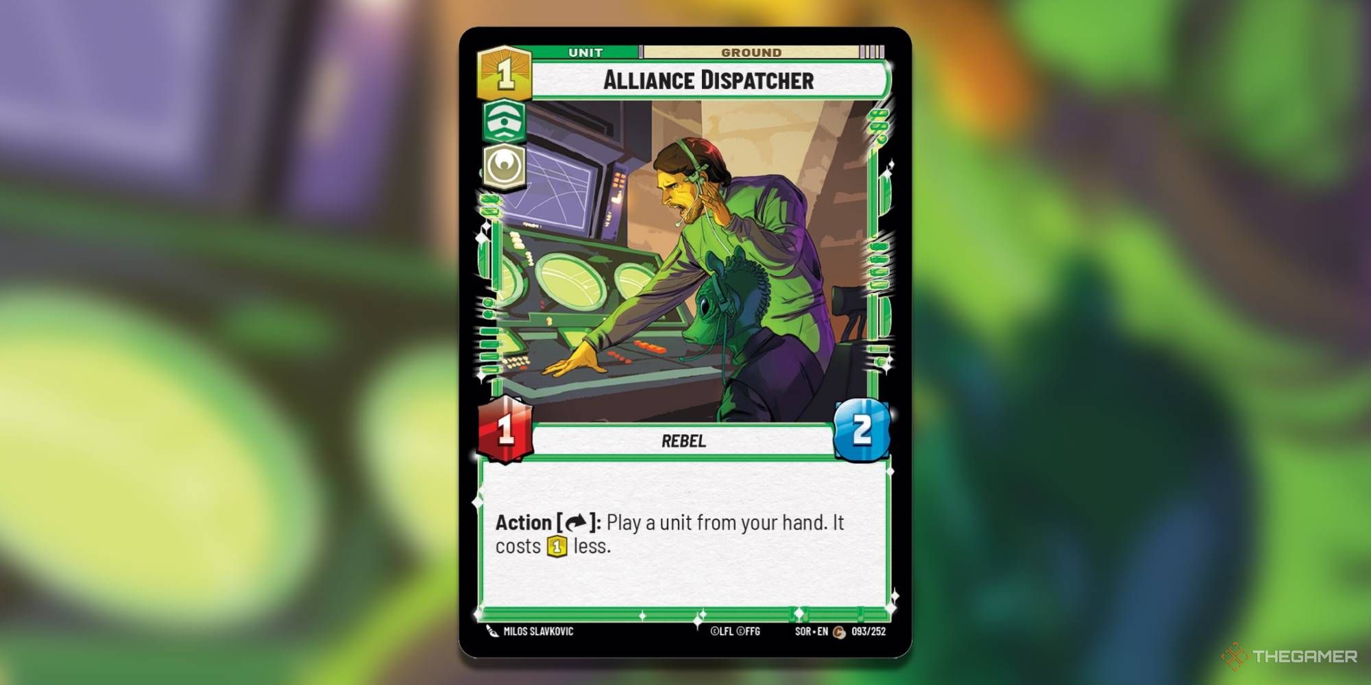 Alliance Dispatcher Star Wars: tarjeta ilimitada