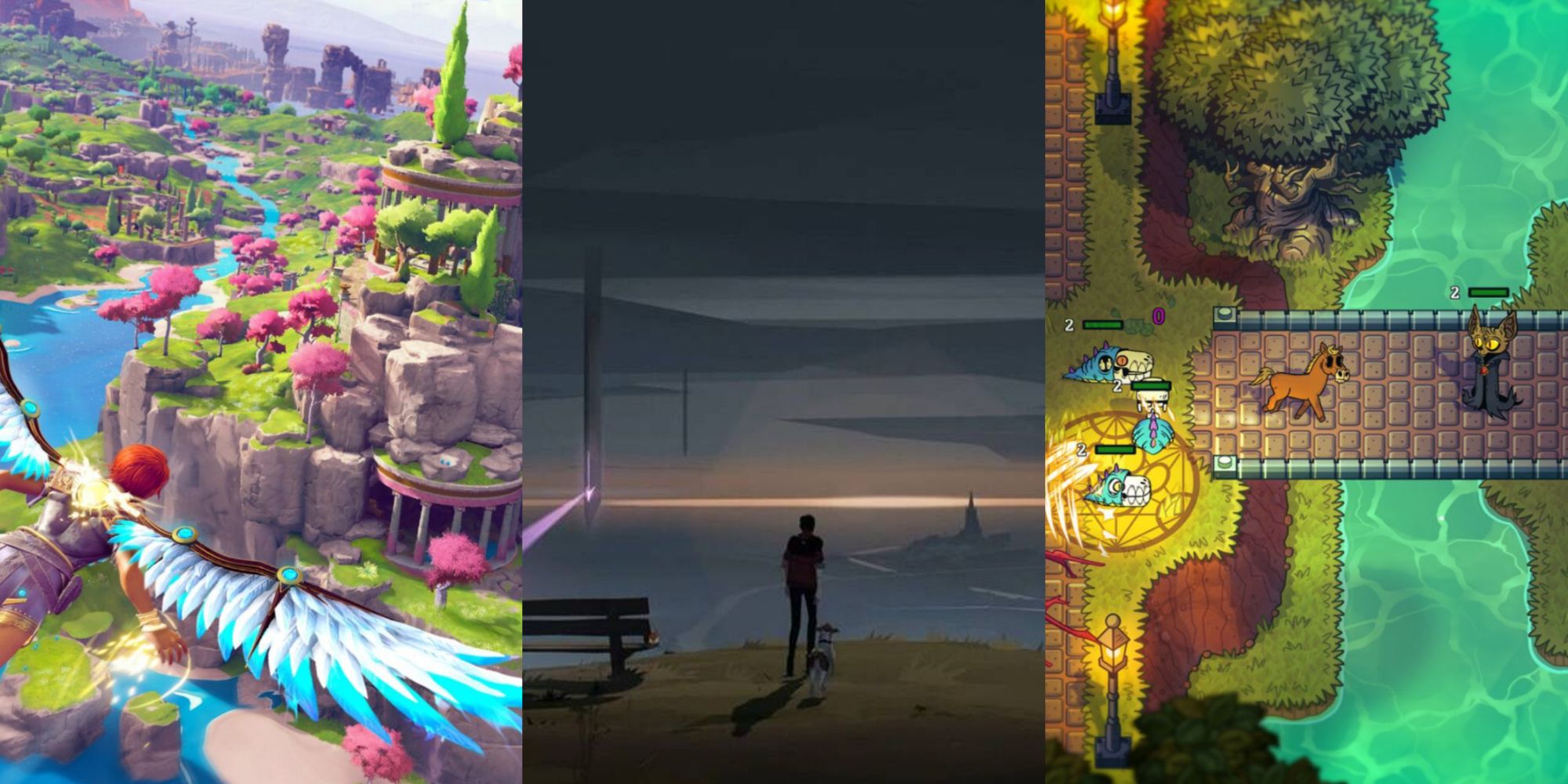 Juegos subestimados de Xbox Series XS Imagen dividida Immortals Somerville y Nadie salva el mundo
