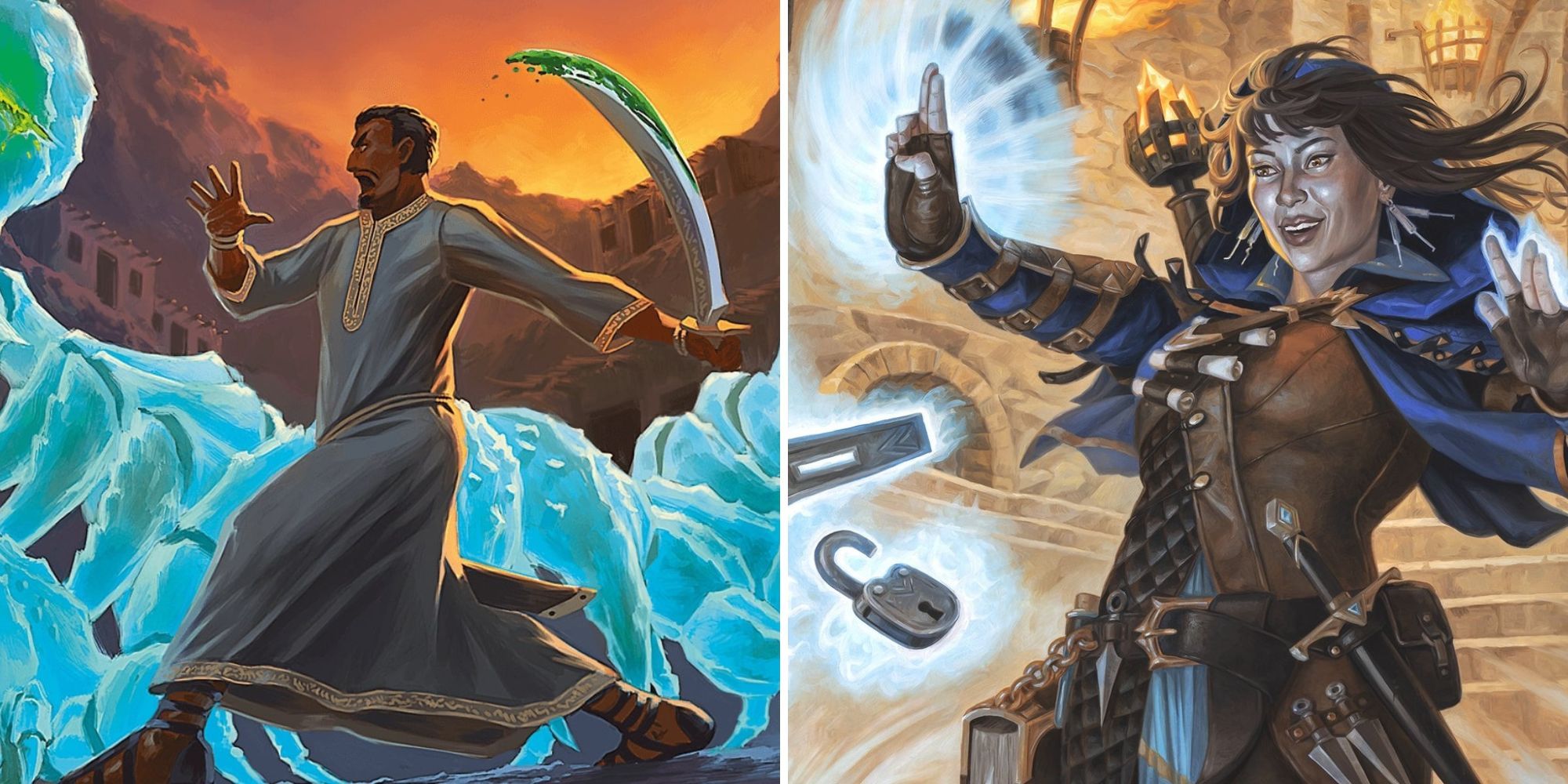 Los pícaros presentaron Oro para los tontos y los príncipes a través de Wizards of the Coast E Imoen, Mystic Trickster de Alix Branwyn.