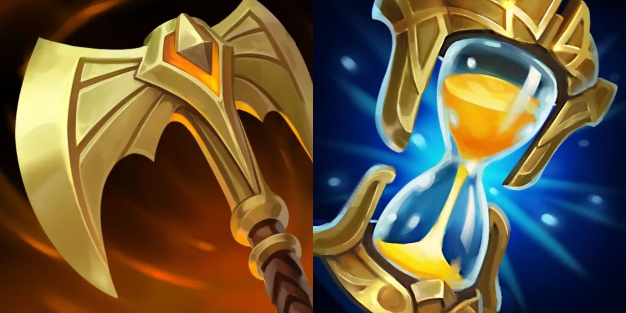 League Of Legends Tiamat y el reloj de arena de Zhonya