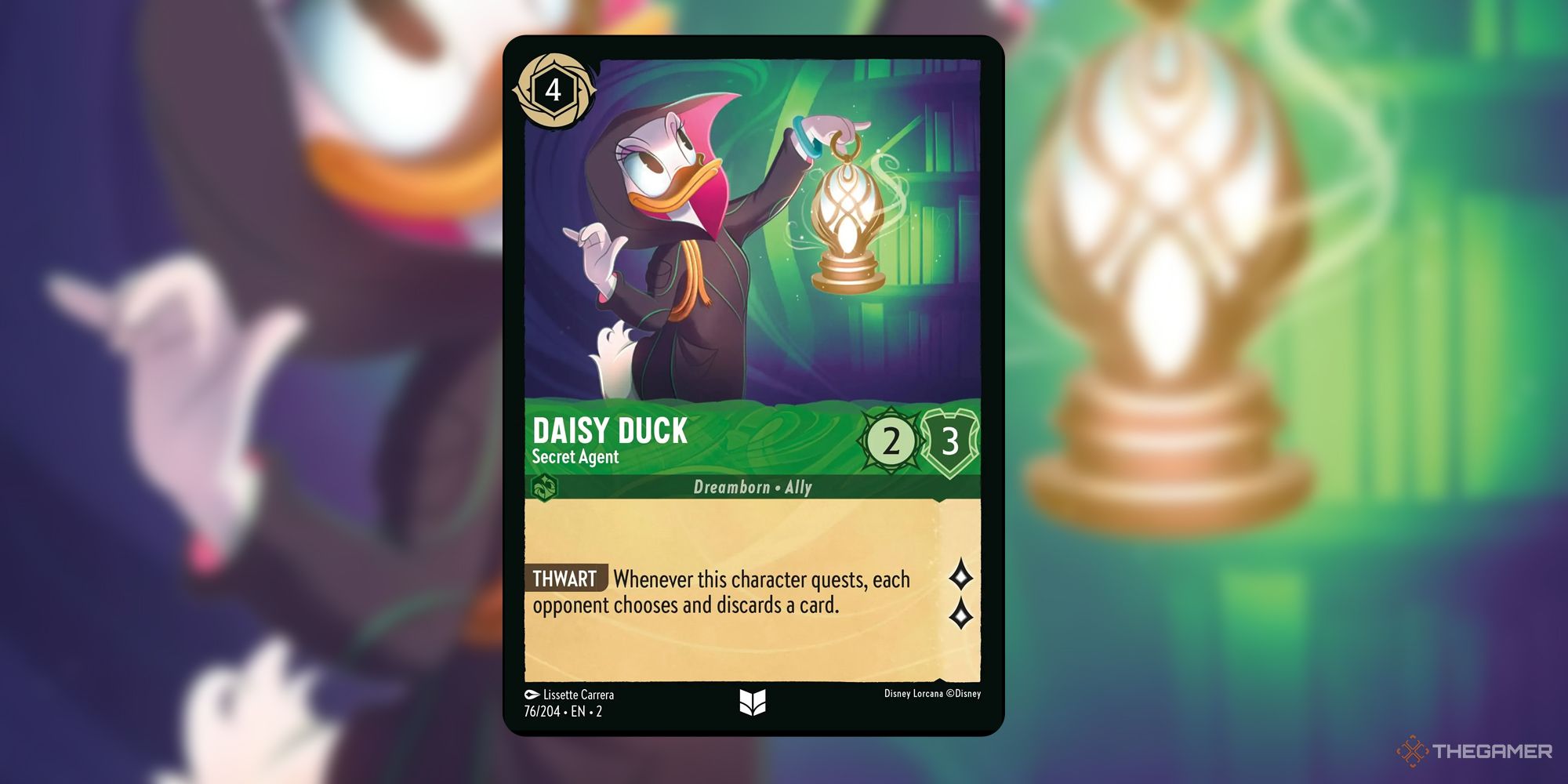 Agente Secreto Disney Lorcana Pata Margarita