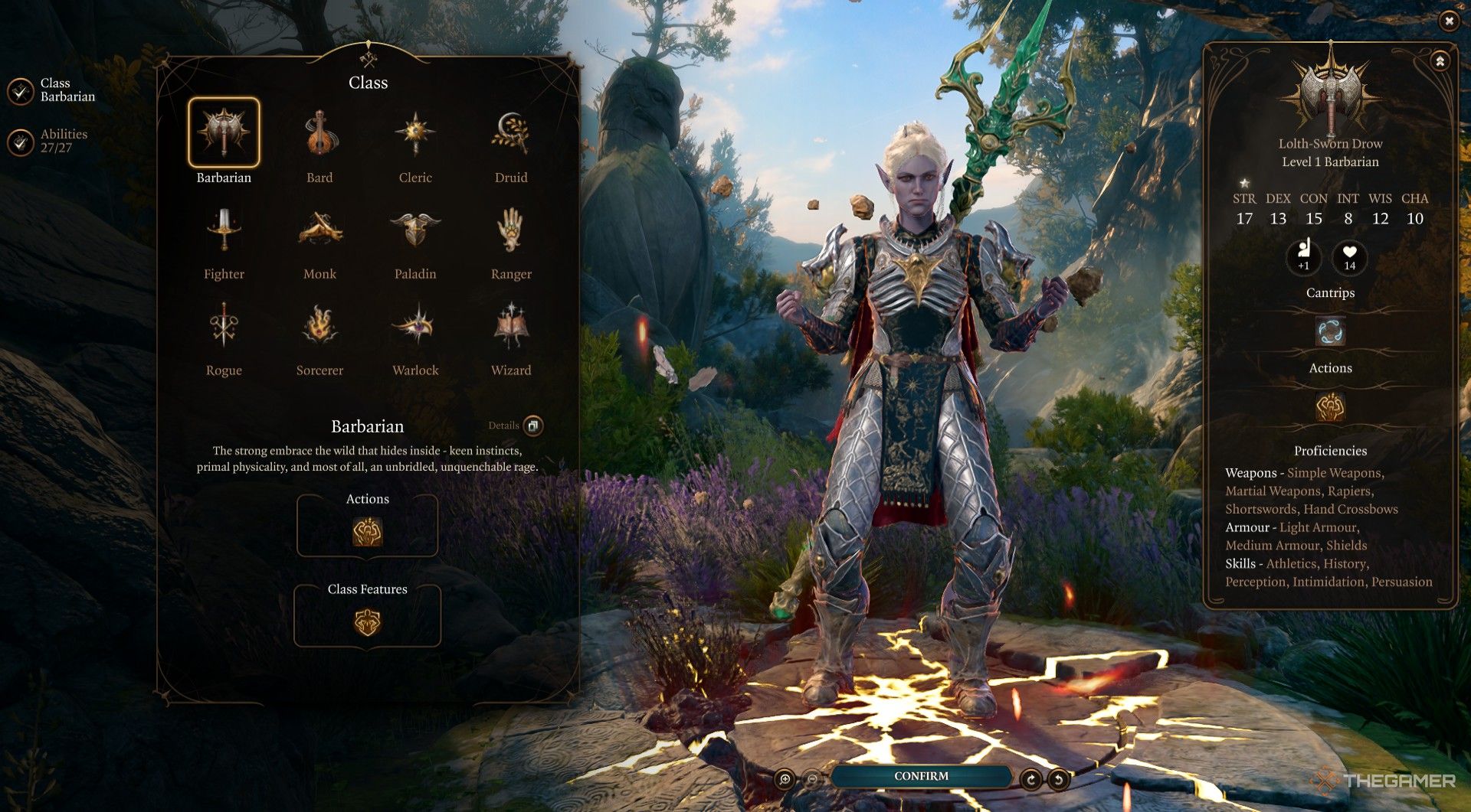 Minthara se reclasifica como bárbaro en Baldur's Gate 3.