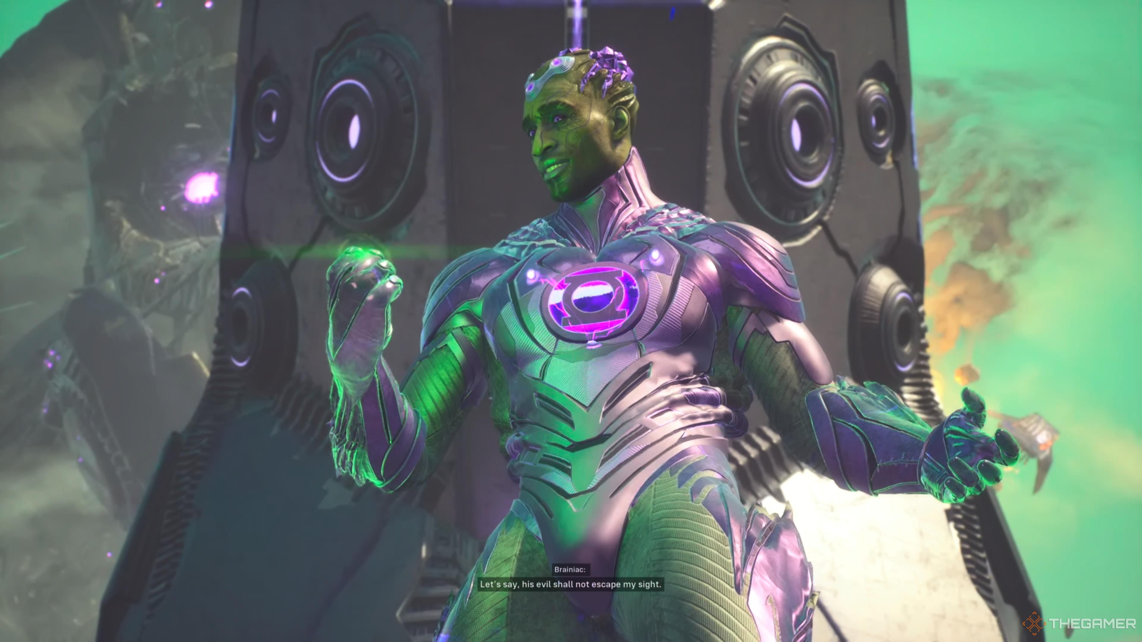 Linterna Verde Brainiac en Suicide Squad: Kill the Justice League