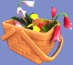 Cesta de flores 2 de Disney Dreamlight Valley Eggstravaganza
