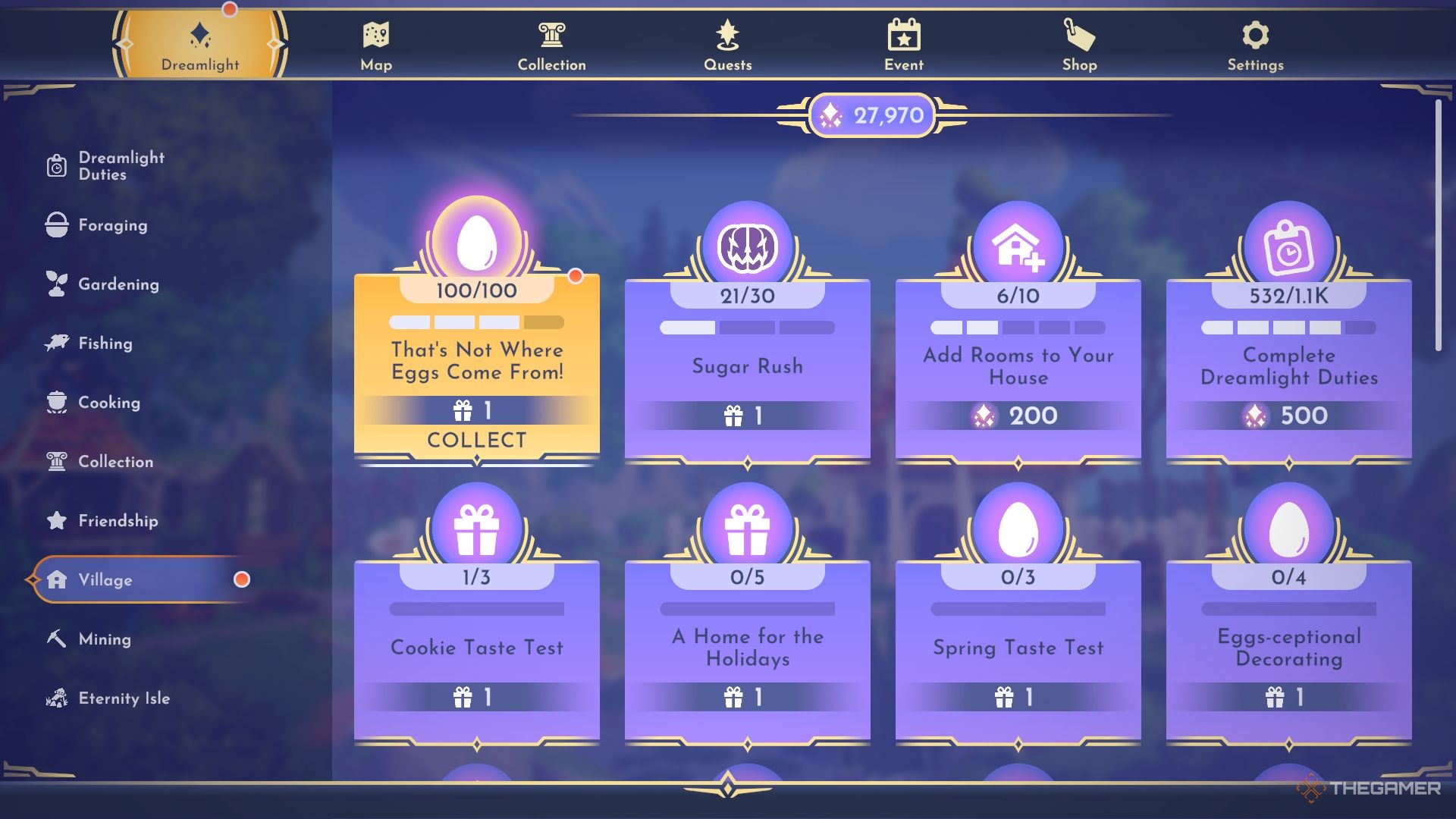 Deberes de Disney Dreamlight Valley Eggstravaganza