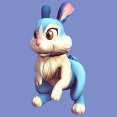 Disney Dreamlight Valley Eggstravaganza Conejo Primavera Azul