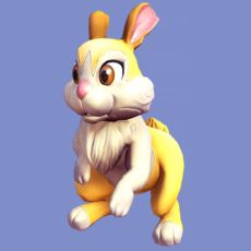 Disney Dreamlight Valley Eggstravaganza Conejo Primavera Amarillo