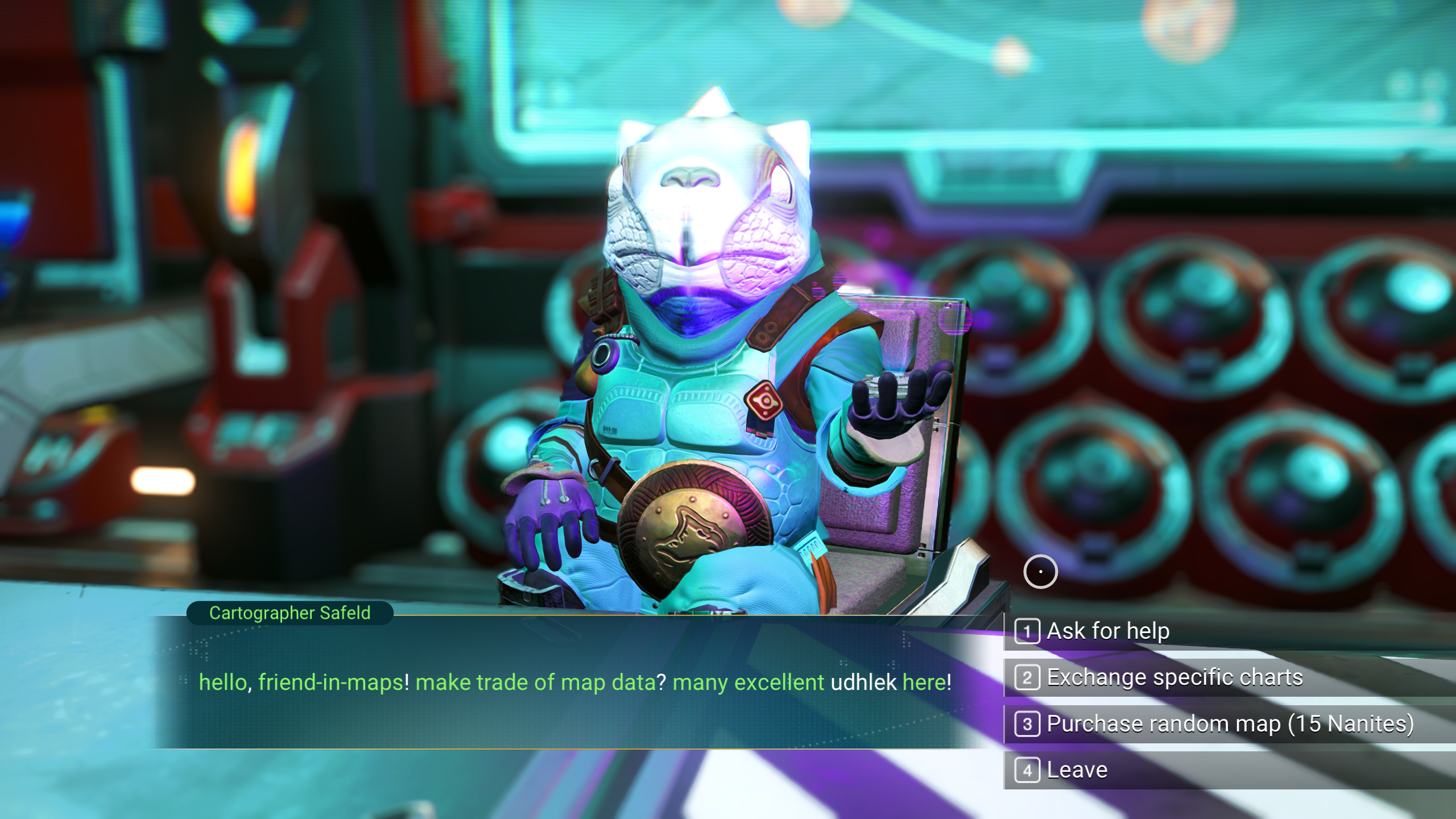 Cartógrafo del sistema No Man's Sky