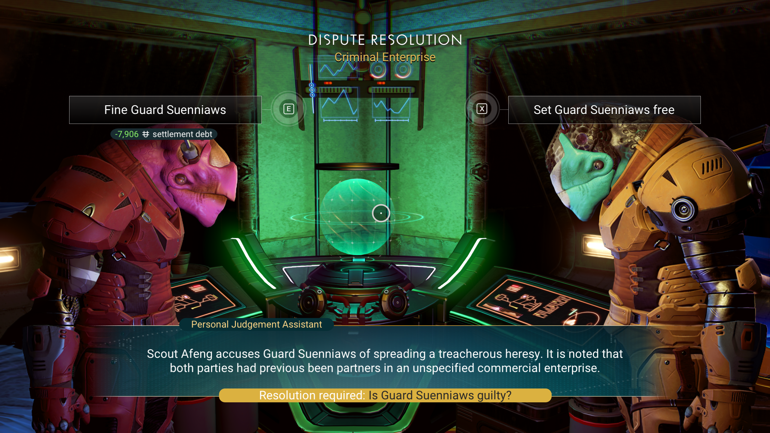 Disputa ciudadana del Acuerdo de No Man's Sky