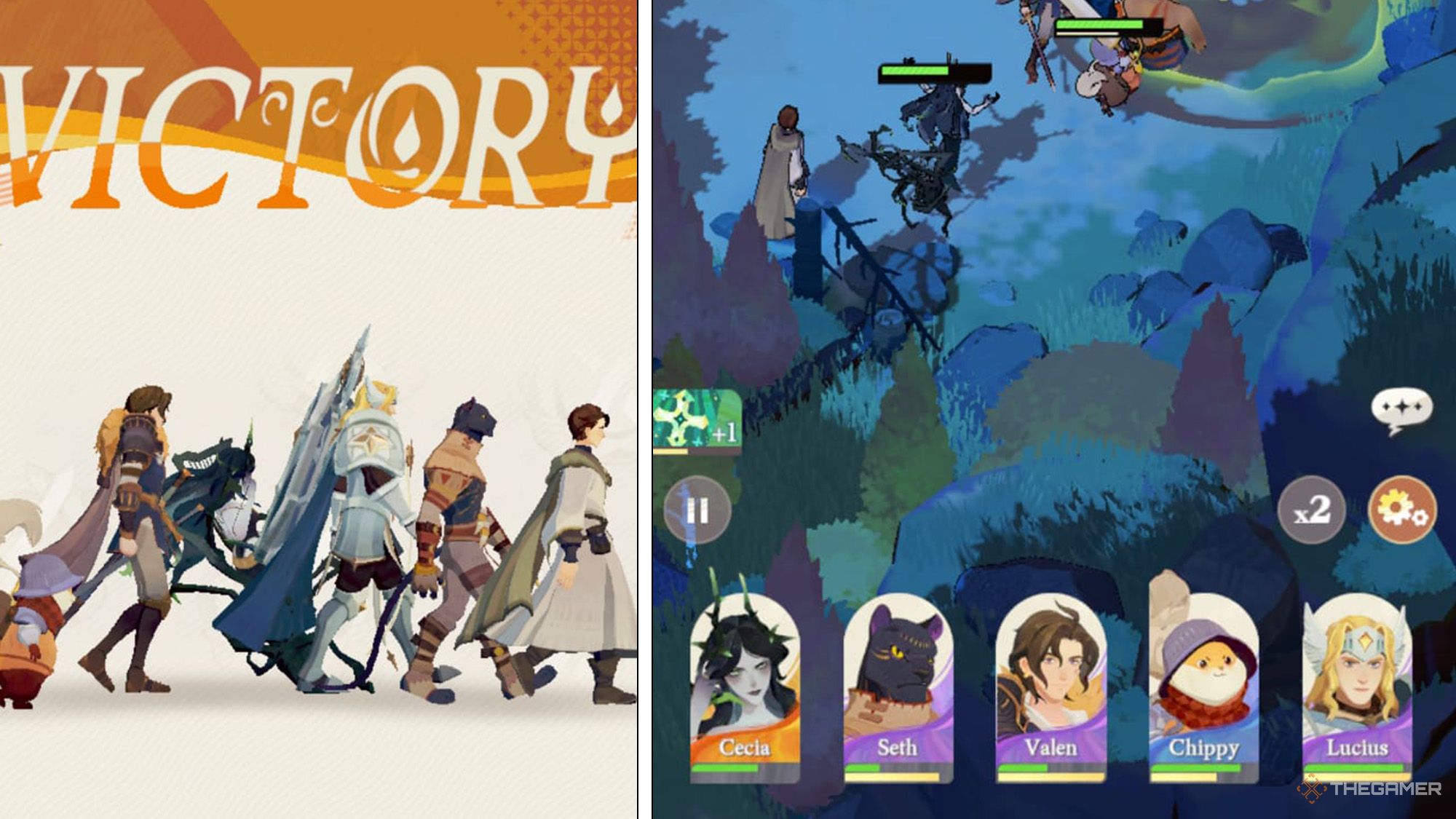 Viaje AFK - Equipo inicial