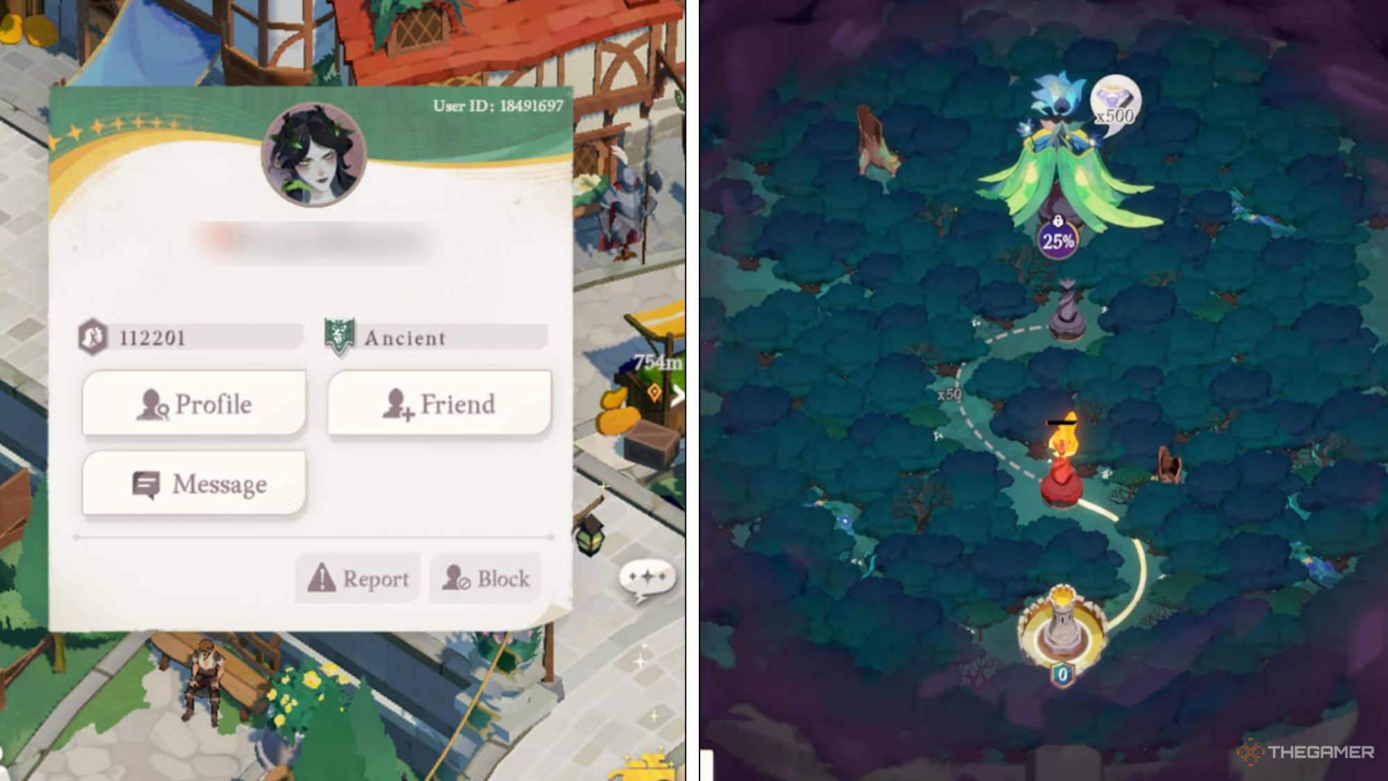 Viaje AFK: agregar amigos
