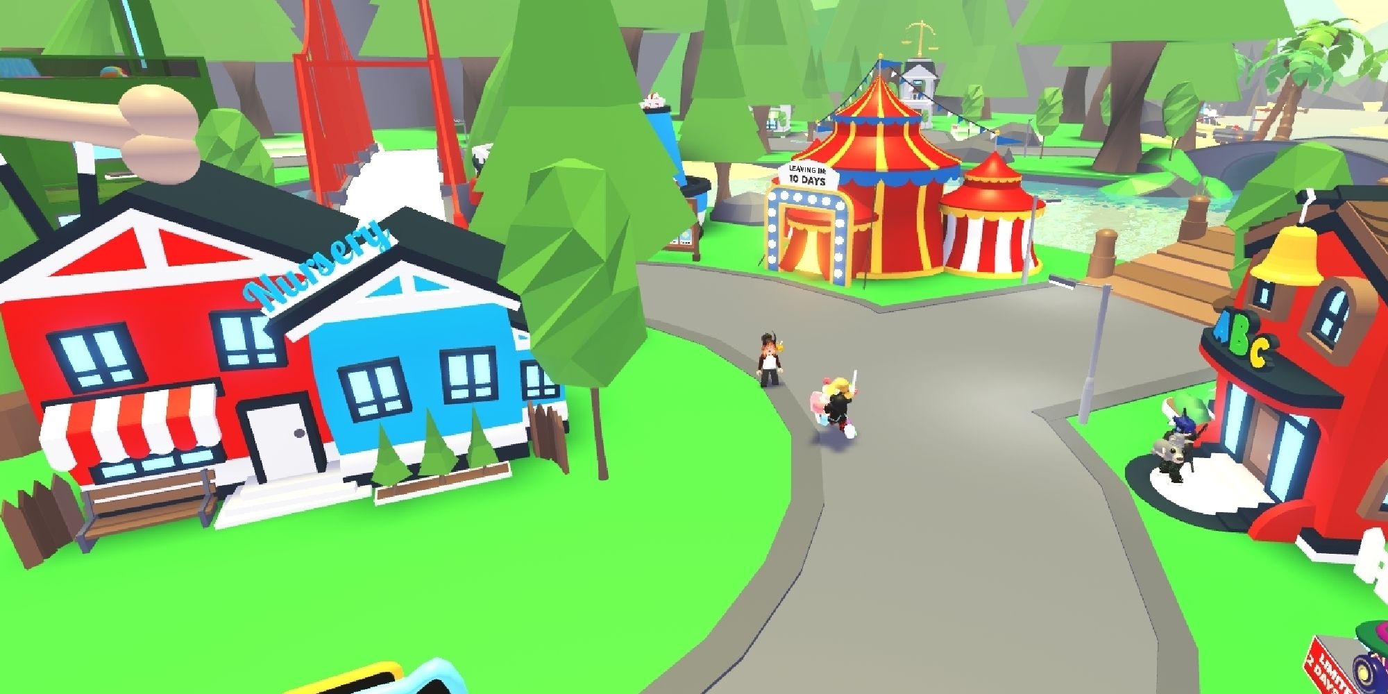 roblox adoptame carpa del recinto ferial capuchino