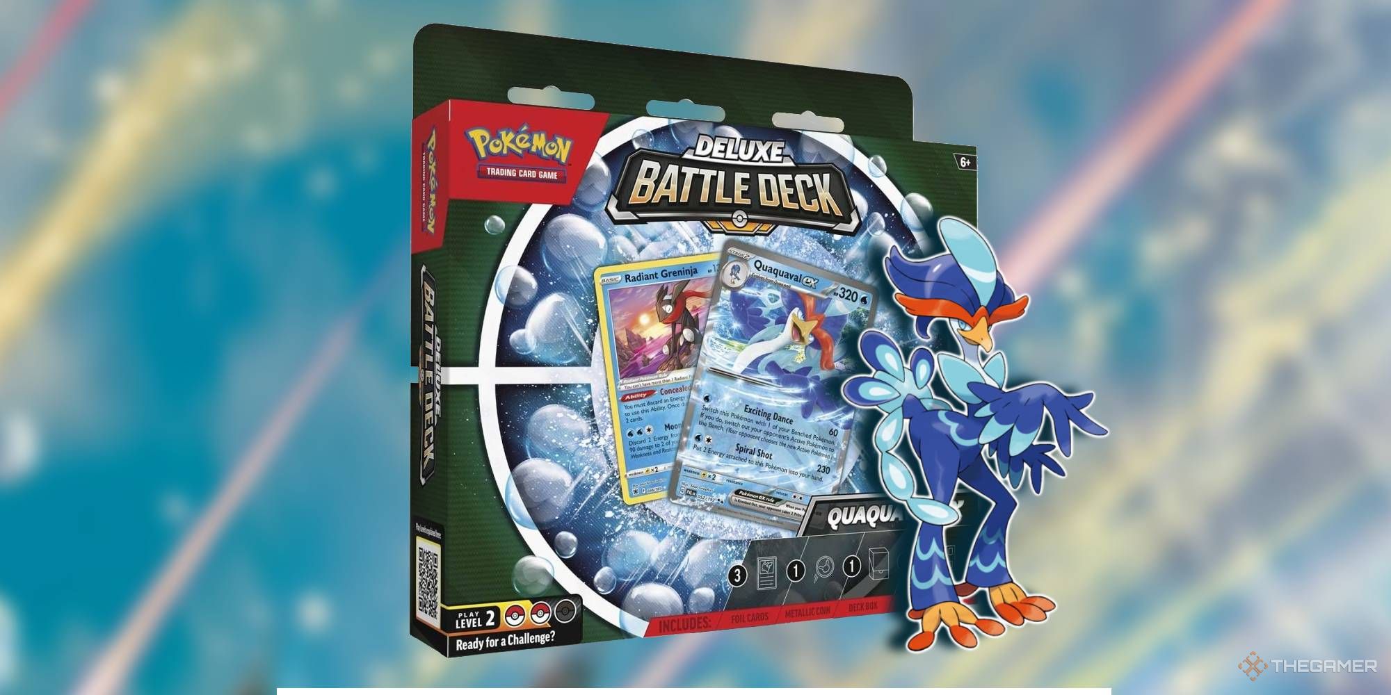 Pokémon TCG Quaquaval ex Deluxe Battle Deck