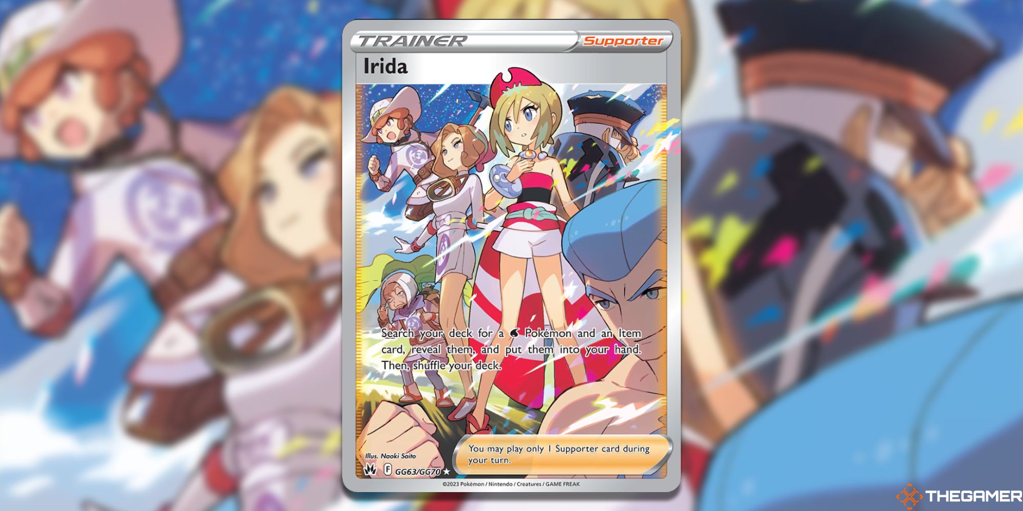 Tarjeta Irida de JCC Pokémon