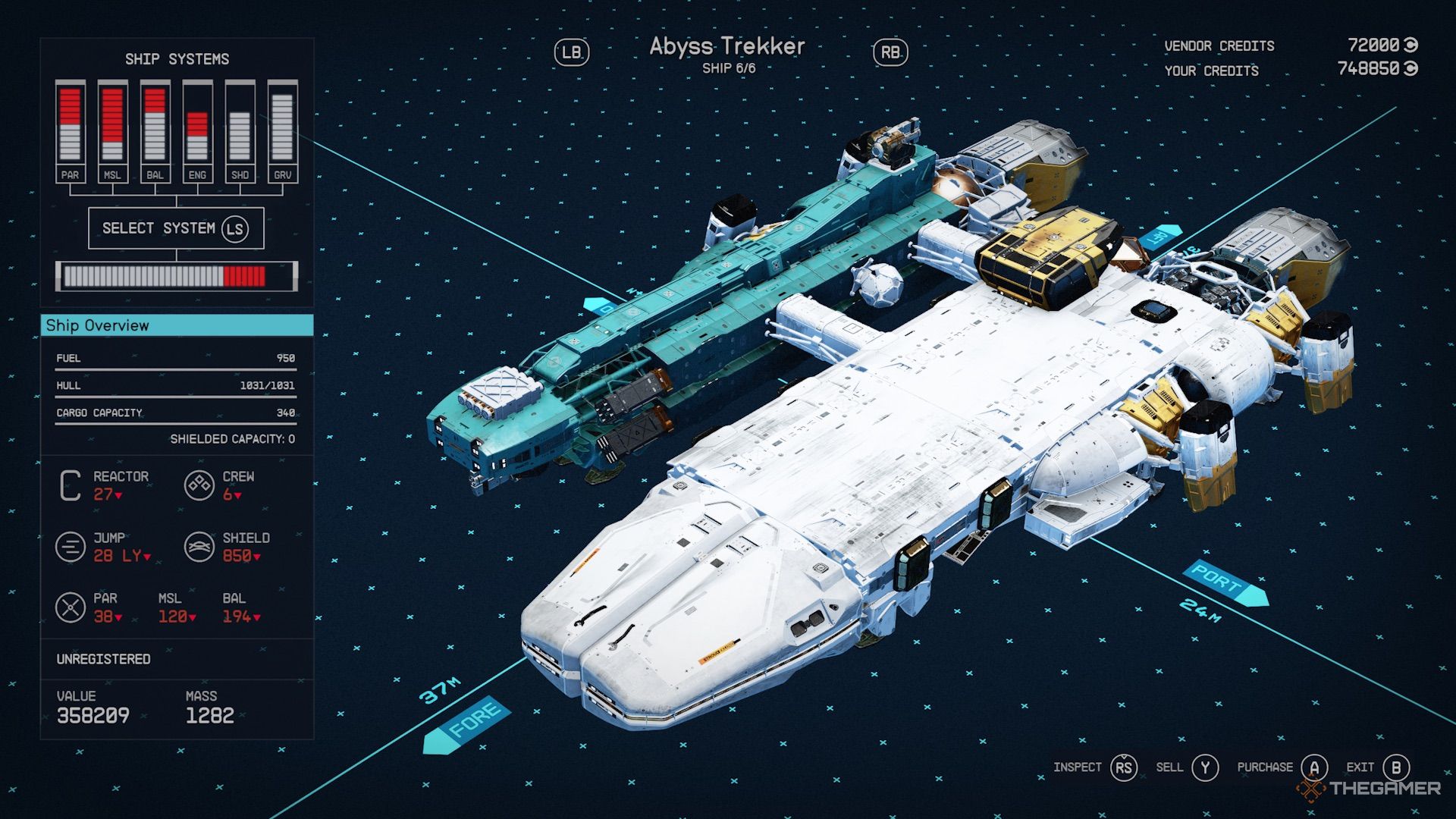 Estadísticas comparativas de Abyss Trekker