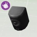 Altavoz de pared Good Vibes Sims 4, artículos en el kit de artículos esenciales para fiestas.