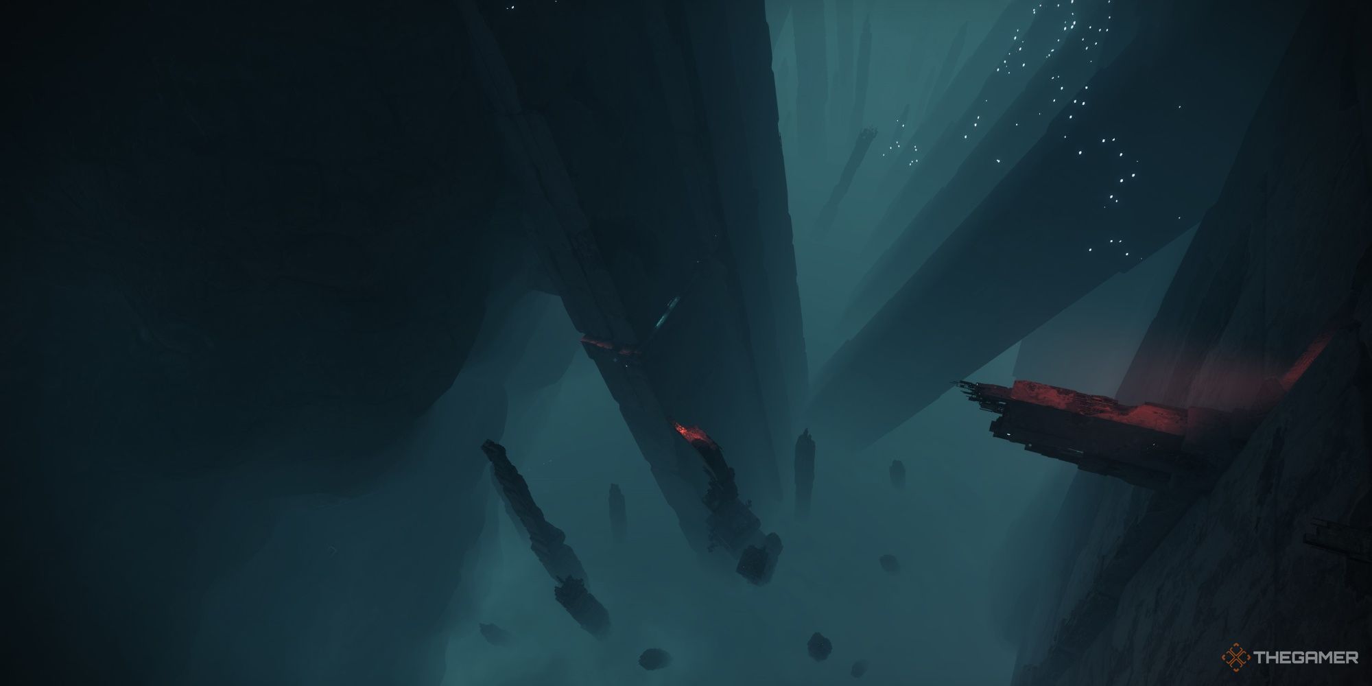 Destiny 2 El primer rompecabezas de salto de Whisper Depths
