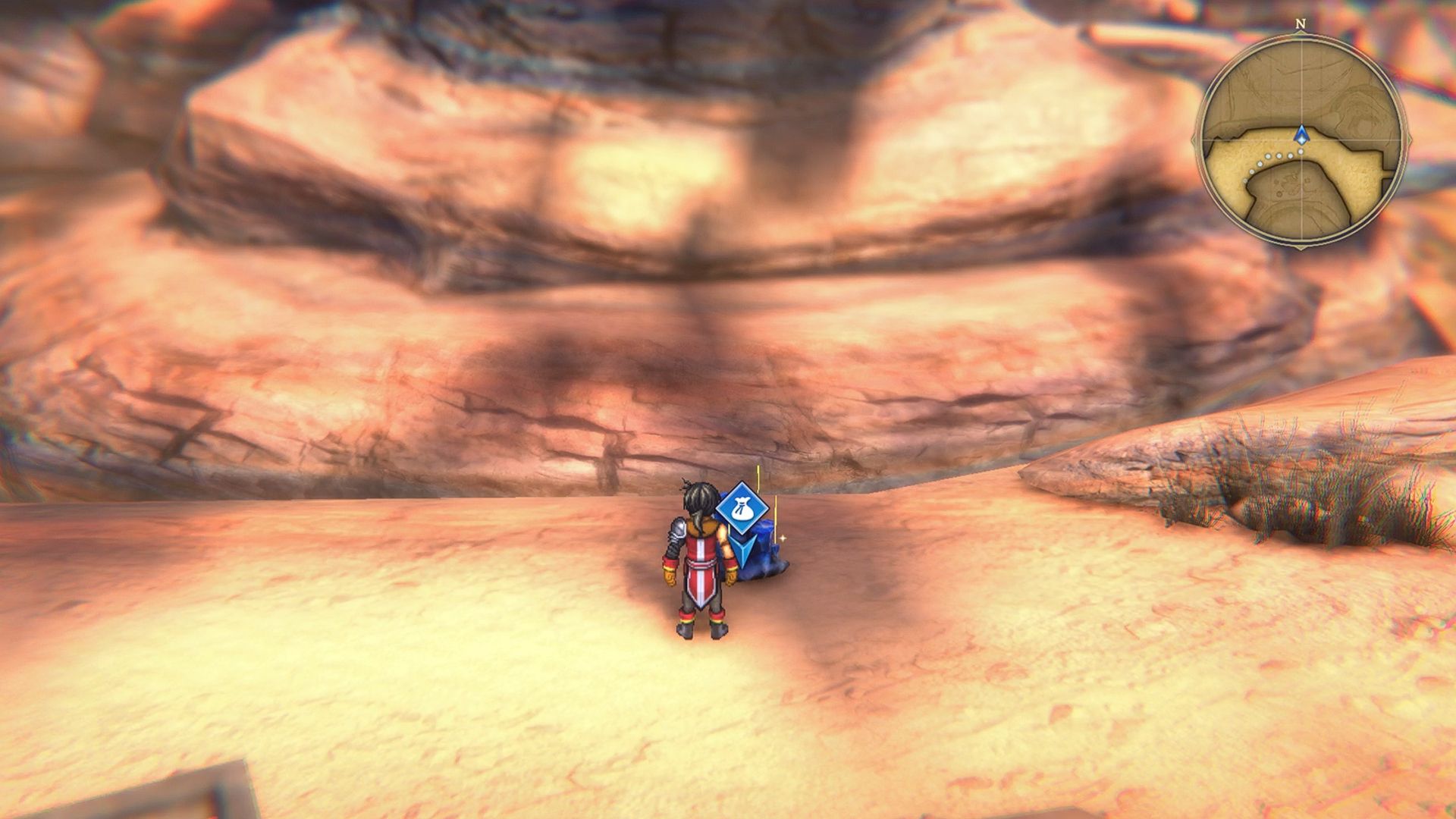Eiyuden Chronicle Hundred Heroes, un punto de reunión de recursos en Redthroat Ridge