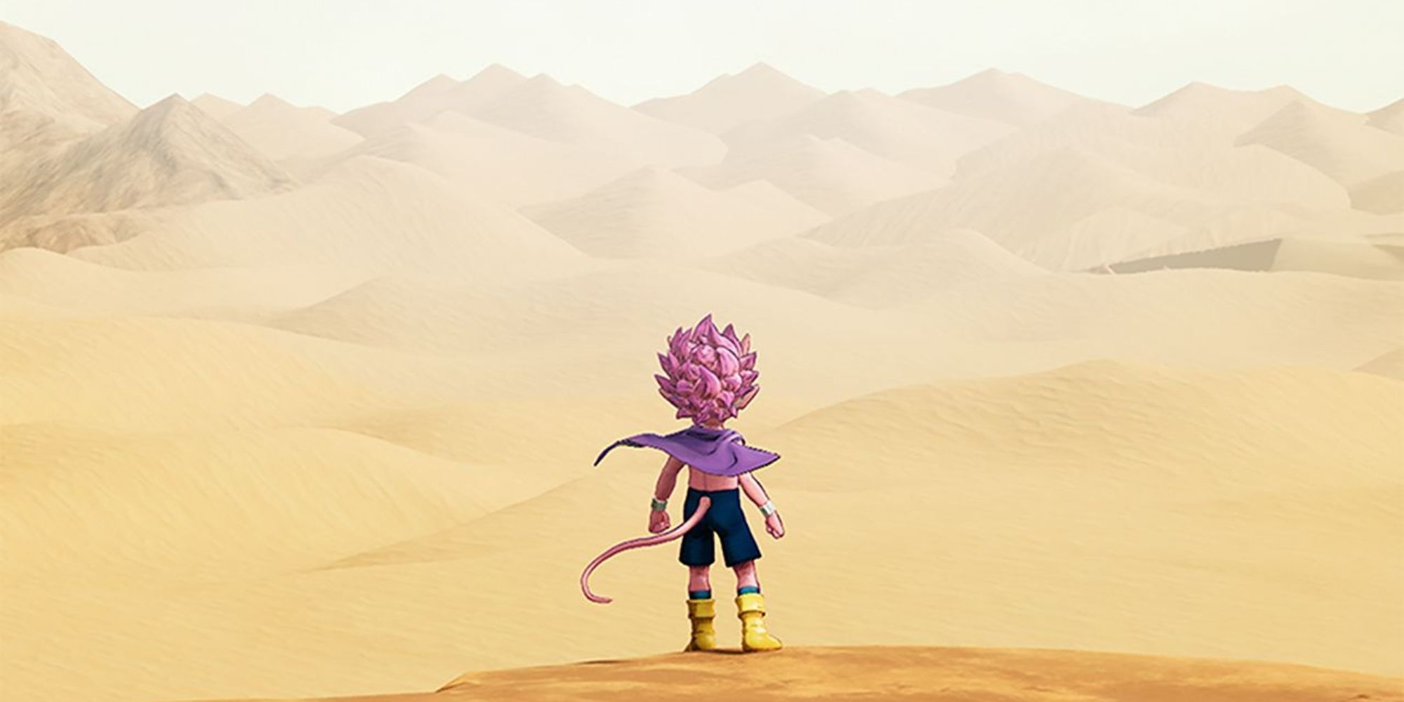 Belcebú con vistas al desierto en Sand Land.