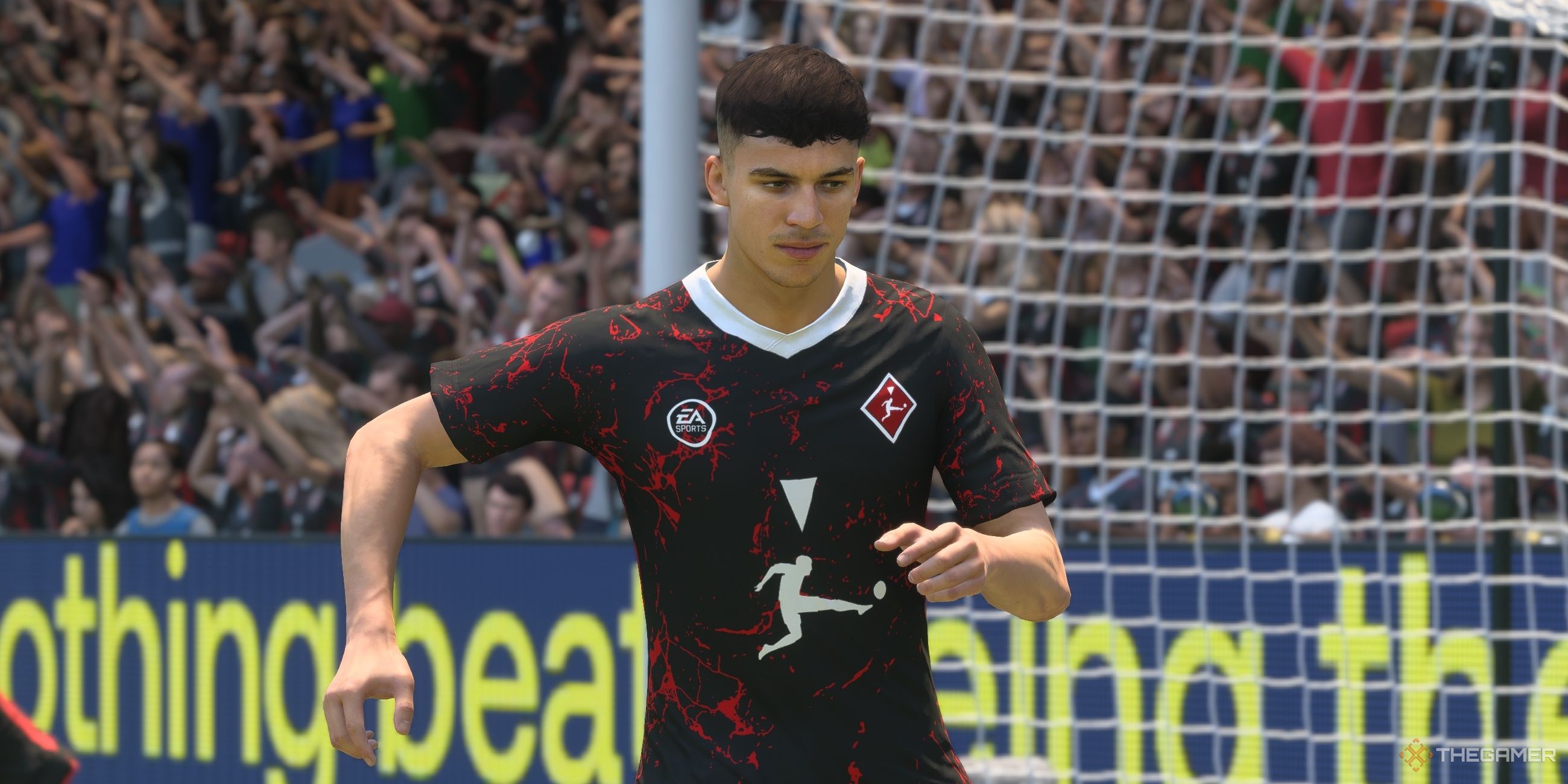 Gabri Veiga celebra un gol en EA Sports FC 24.