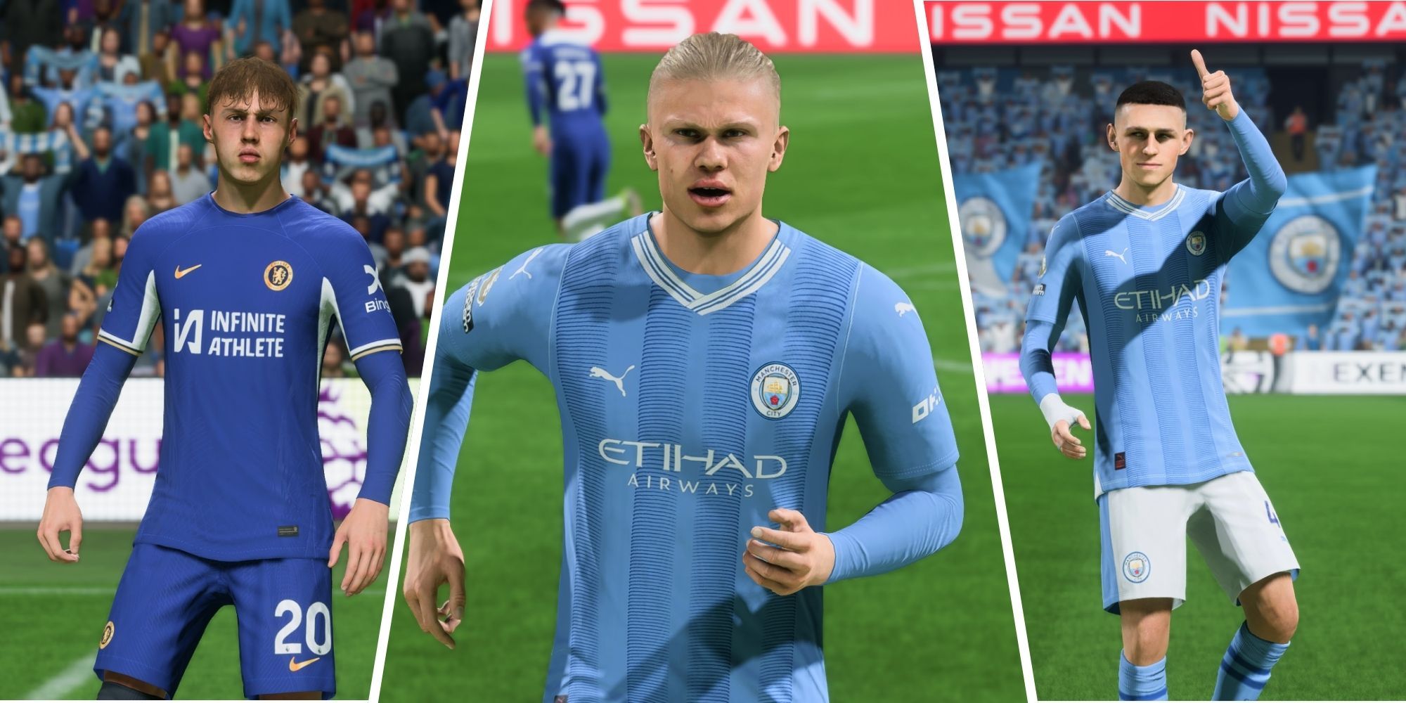 Una imagen de los jugadores que se esperan en el TOTS de la Premier League de EA Sports FC 24