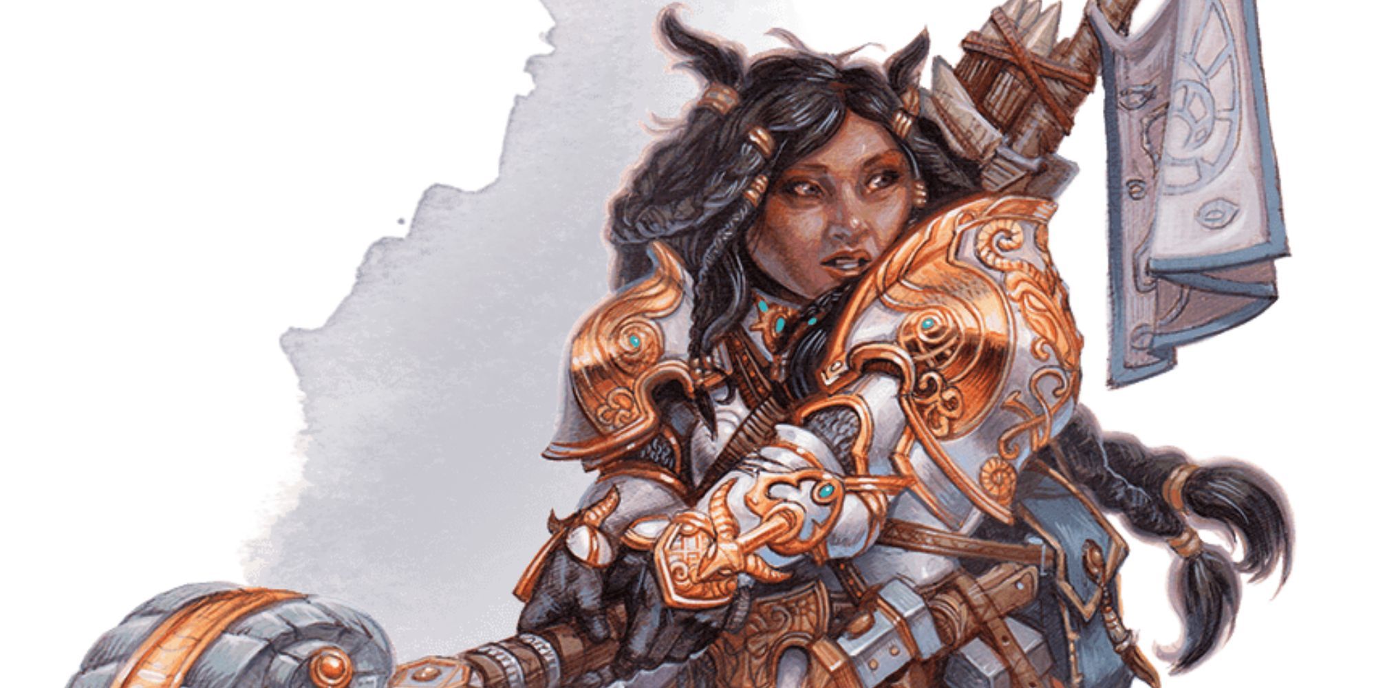 Arte de D&D: Clérigo de la Forja