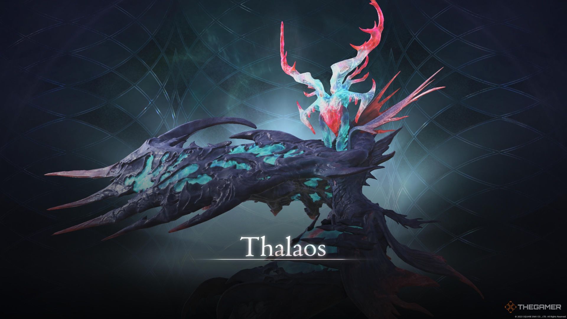 El título de Thalaos cuando se aborda durante la misión secundaria Lost in the Woods en Final Fantasy 16.