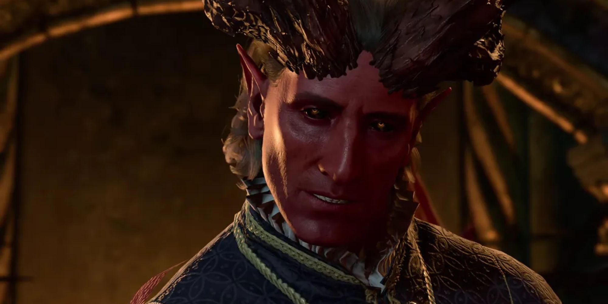 Raphael se inclina para ofrecer un trato en Baldur's Gate 3