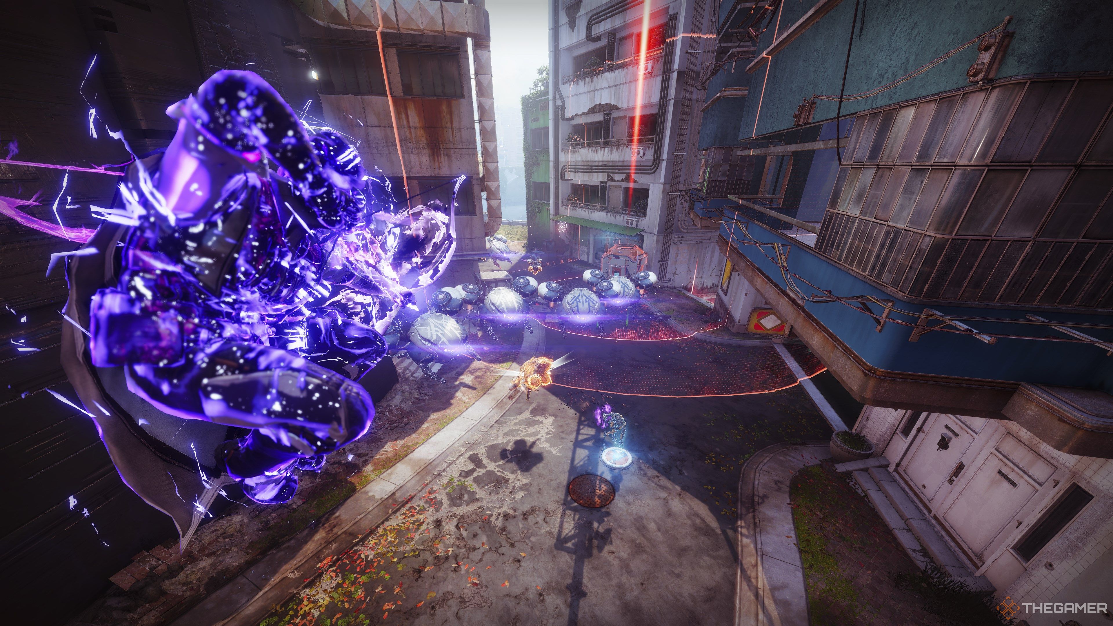 Destiny 2 Nightstalker usando Tether Super