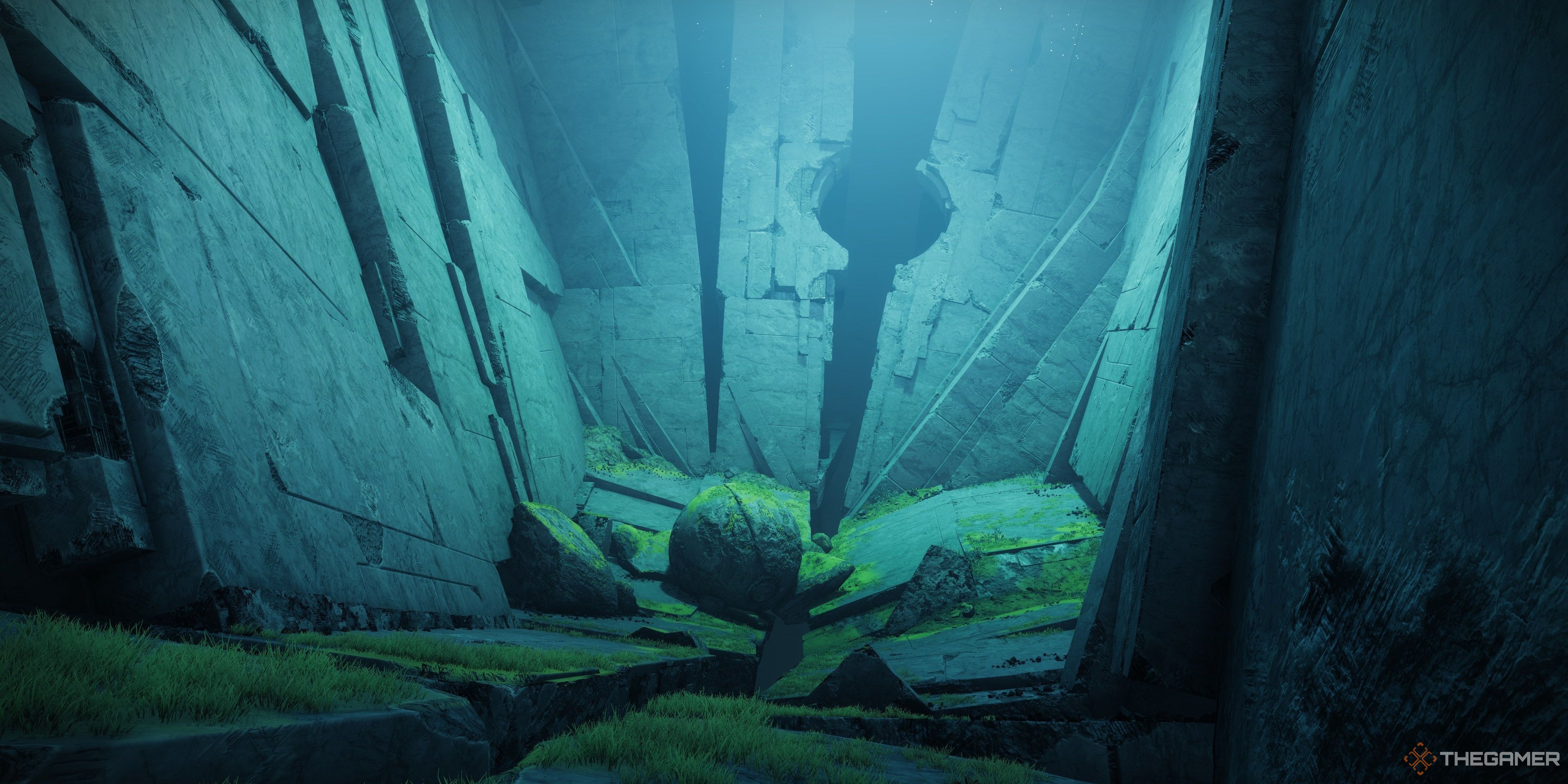 Entrada a la sala verde de Destiny 2 The Whisper Exotic Mission