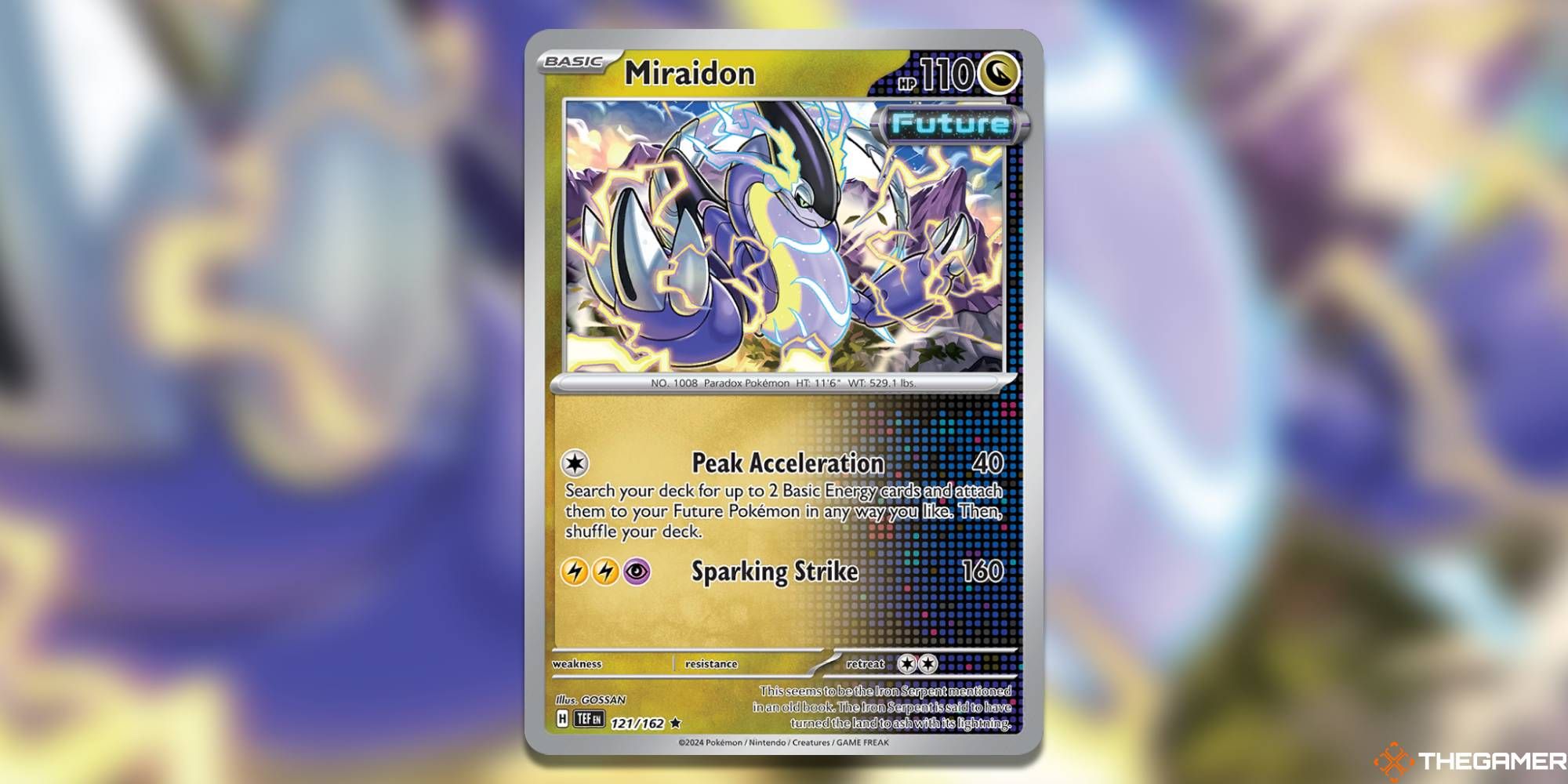 Captura de pantalla de Miraidon Pokémon TCG