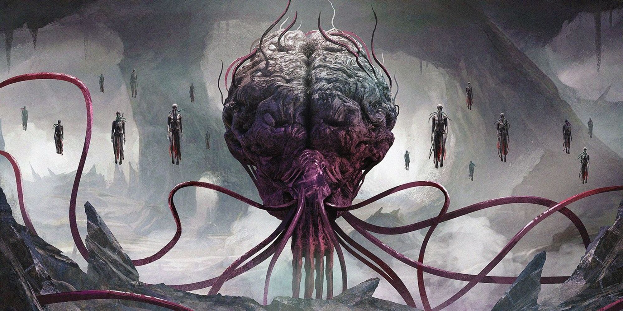 Arte MTG sin fronteras del cerebro anciano 