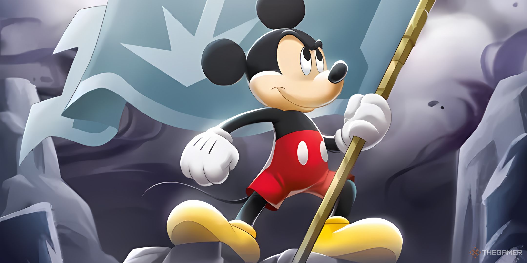 Mickey Mouse, abanderado