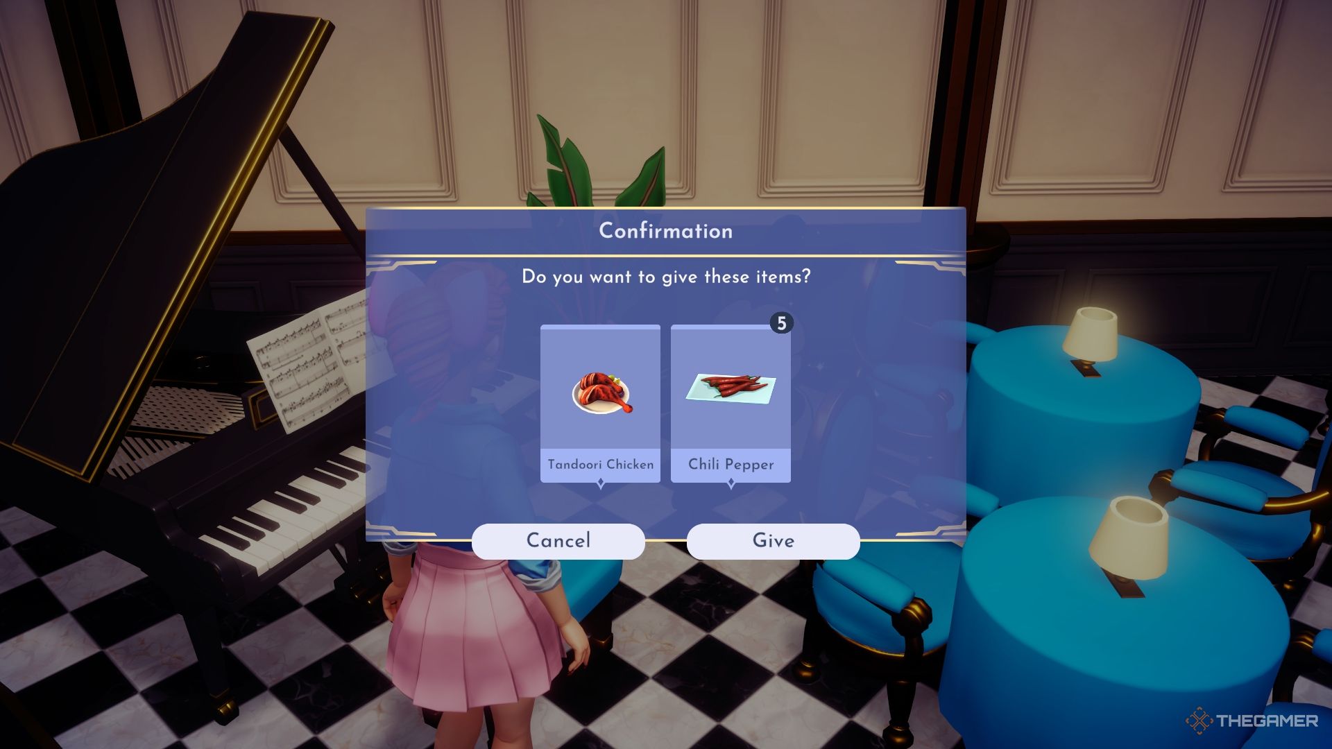 Disney Dreamlight Valley le da comida picante a Oswald