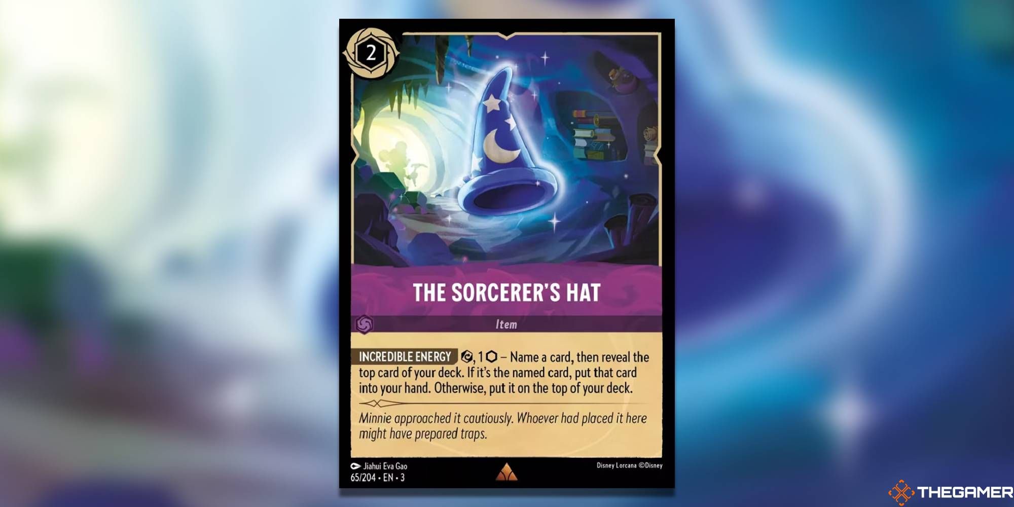 Tarjeta El Sombrero de Brujo Disney Lorcana