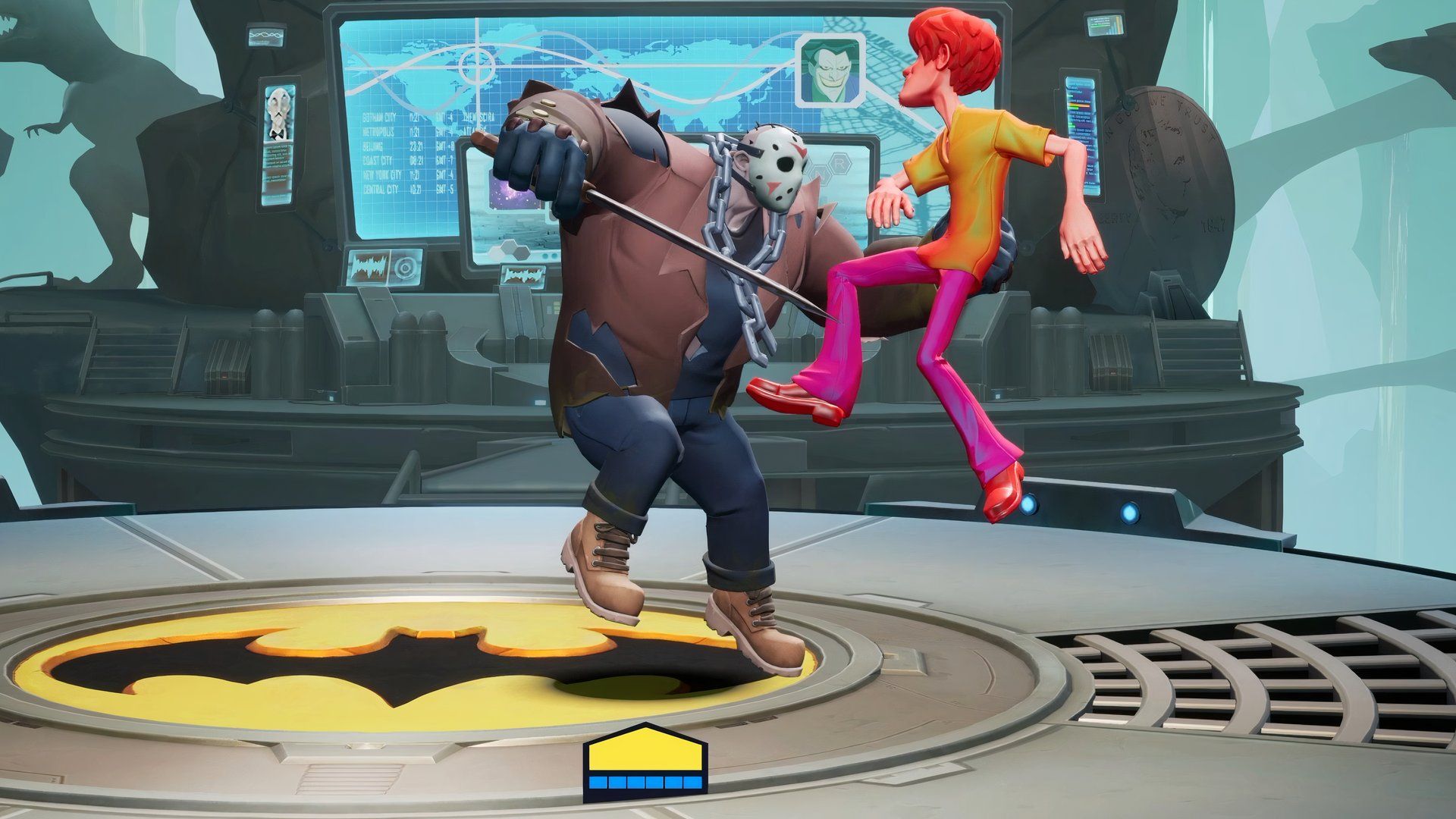 Multiversus, Jason usando su ataque The Slasher