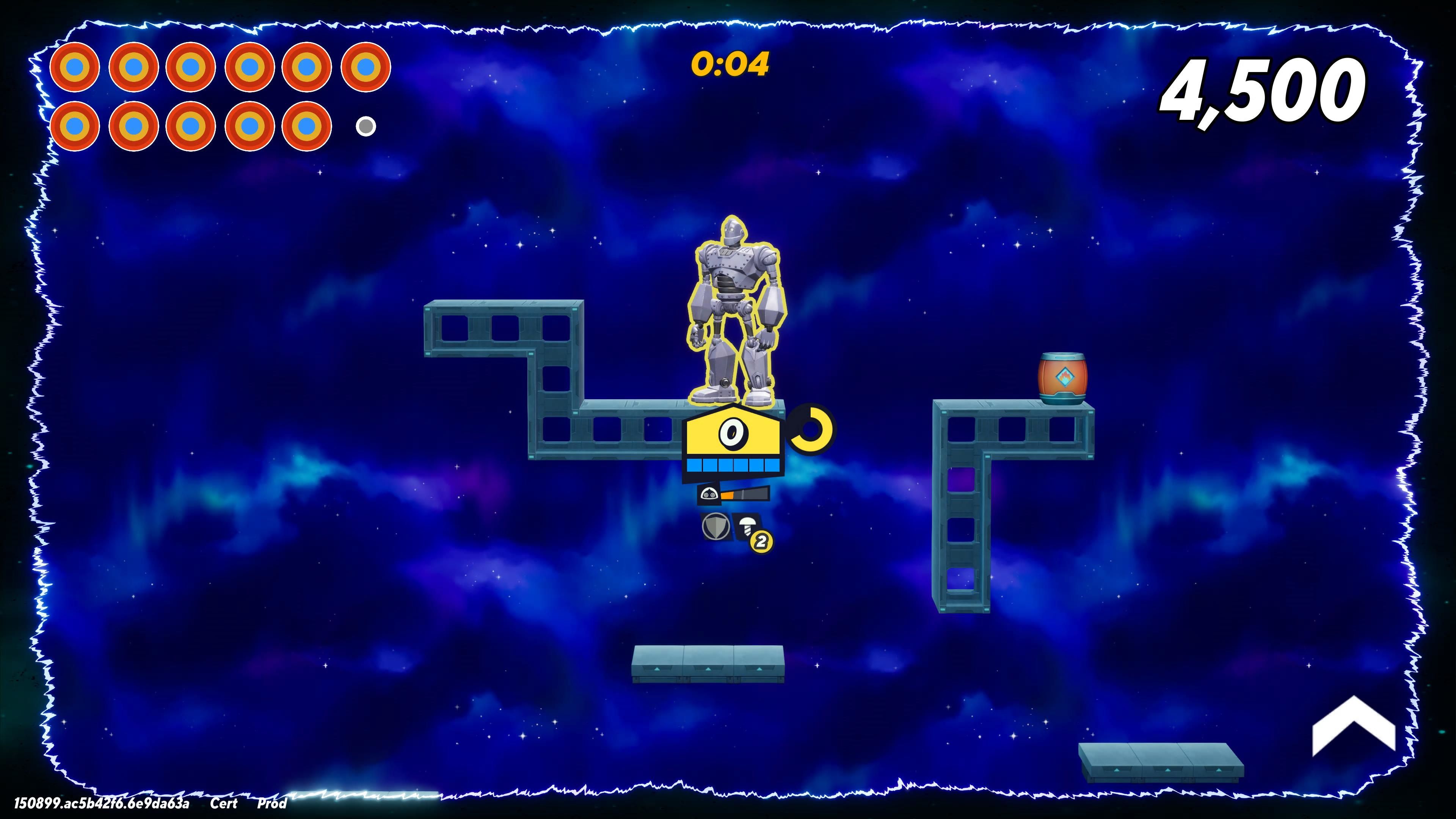 Multiversus, Completando el minijuego de plataformas.