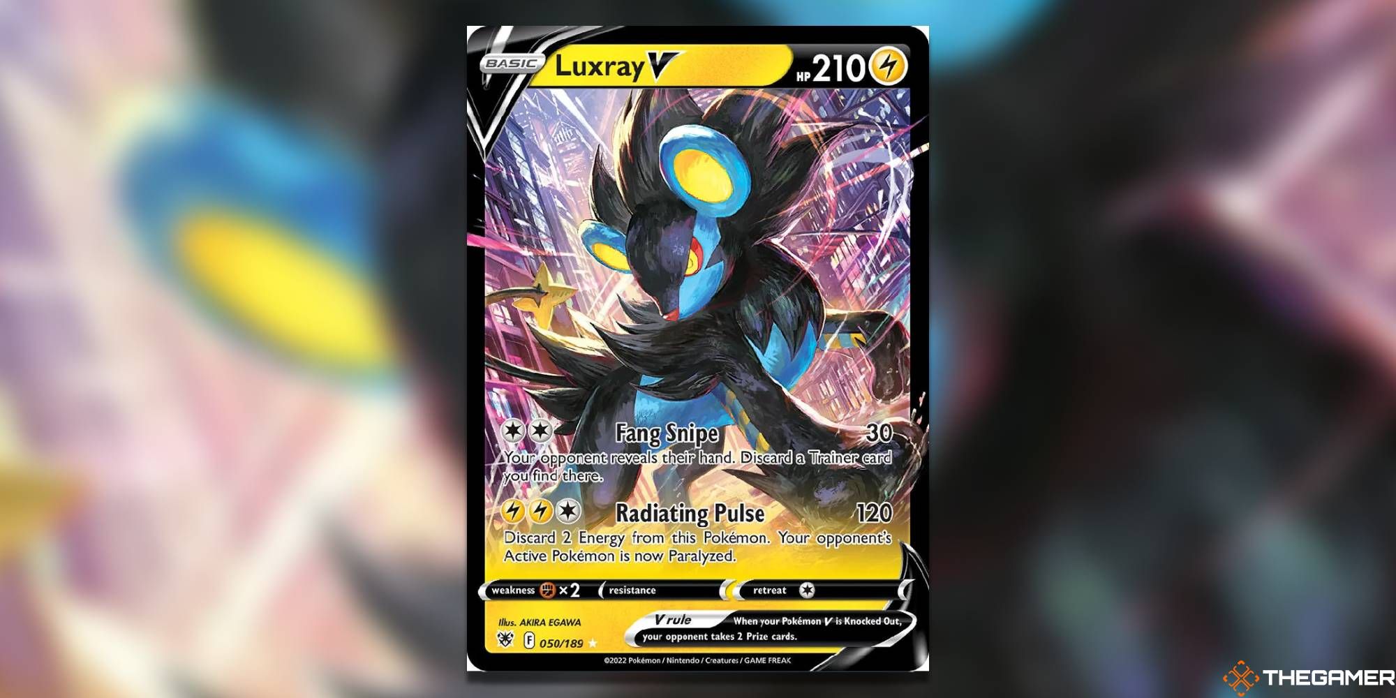 Tarjeta Pokémon TCG Luxray V