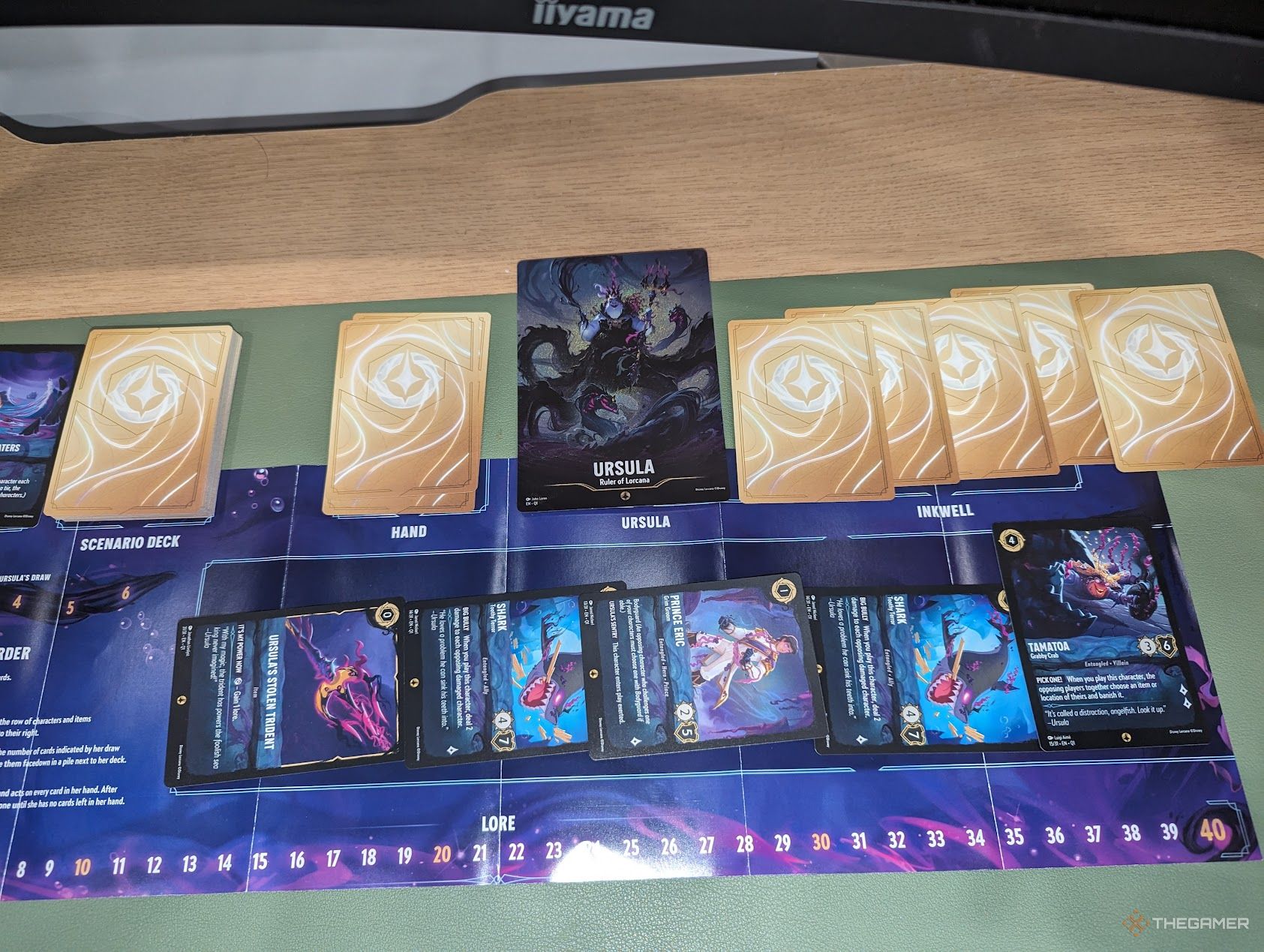Resolver una carta en La Búsqueda del Iluminador de Lorcana