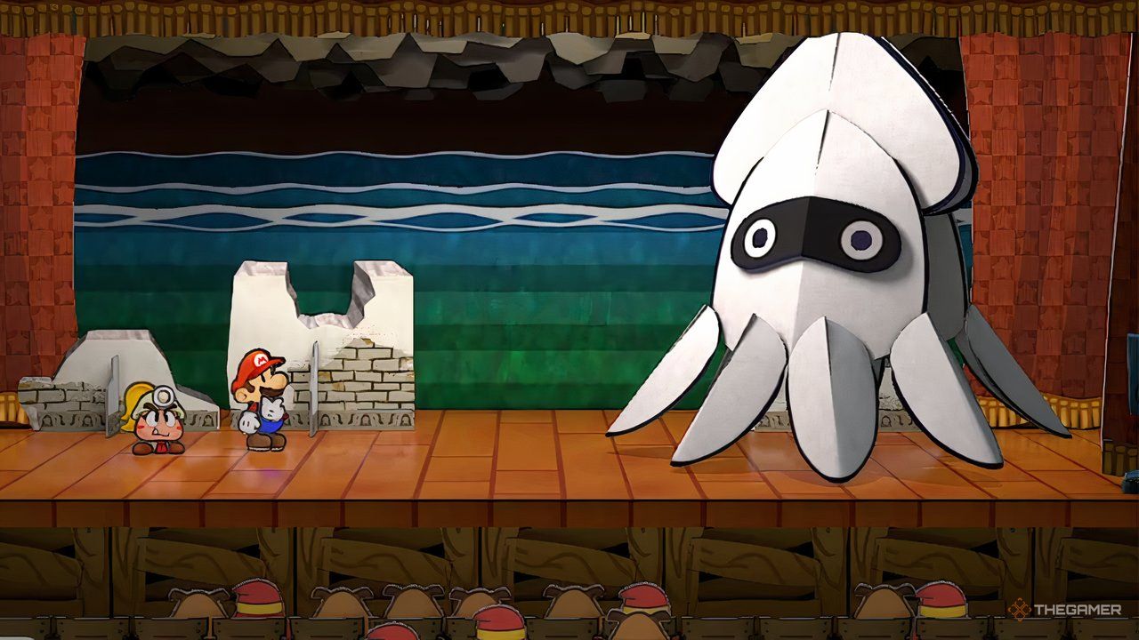 Enfrentándonos al Blooper con Goombelle en nuestro grupo.