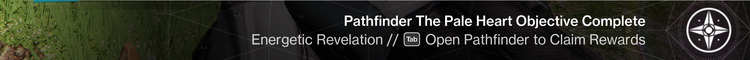 Notificación completa del objetivo de Destiny 2 Pathfinder