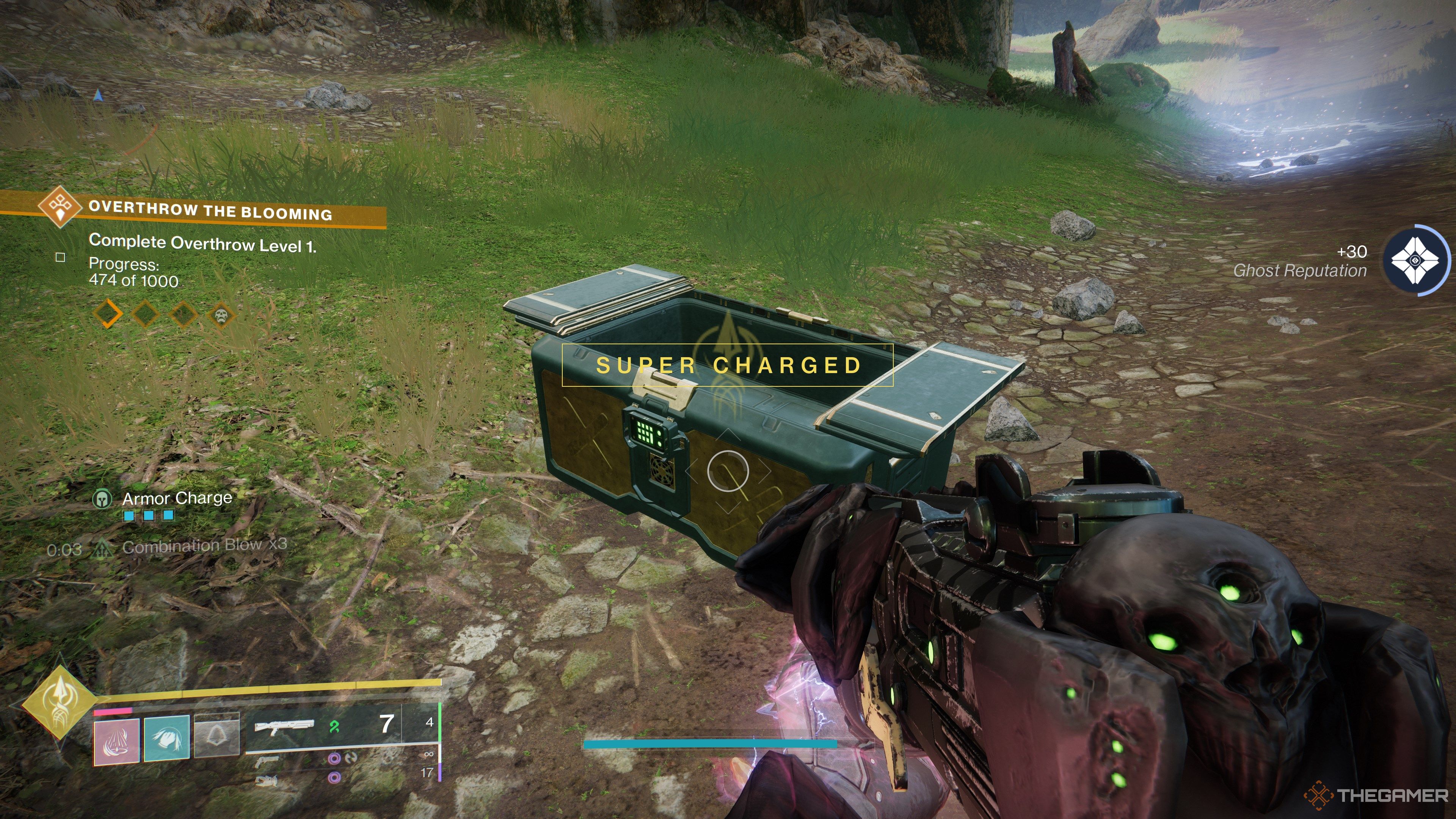 Cofre de derrocamiento del corazón pálido de Destiny 2