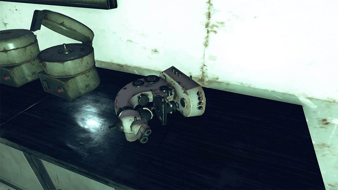 Un microscopio en Fallout 76