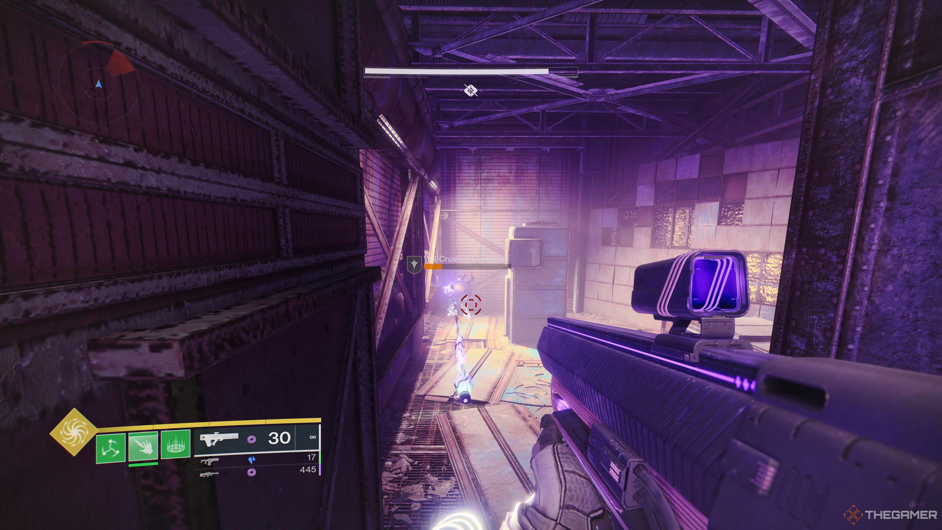 Los ataques de Will Crushed Centurion 2 en Destiny 2: The Final Shape.